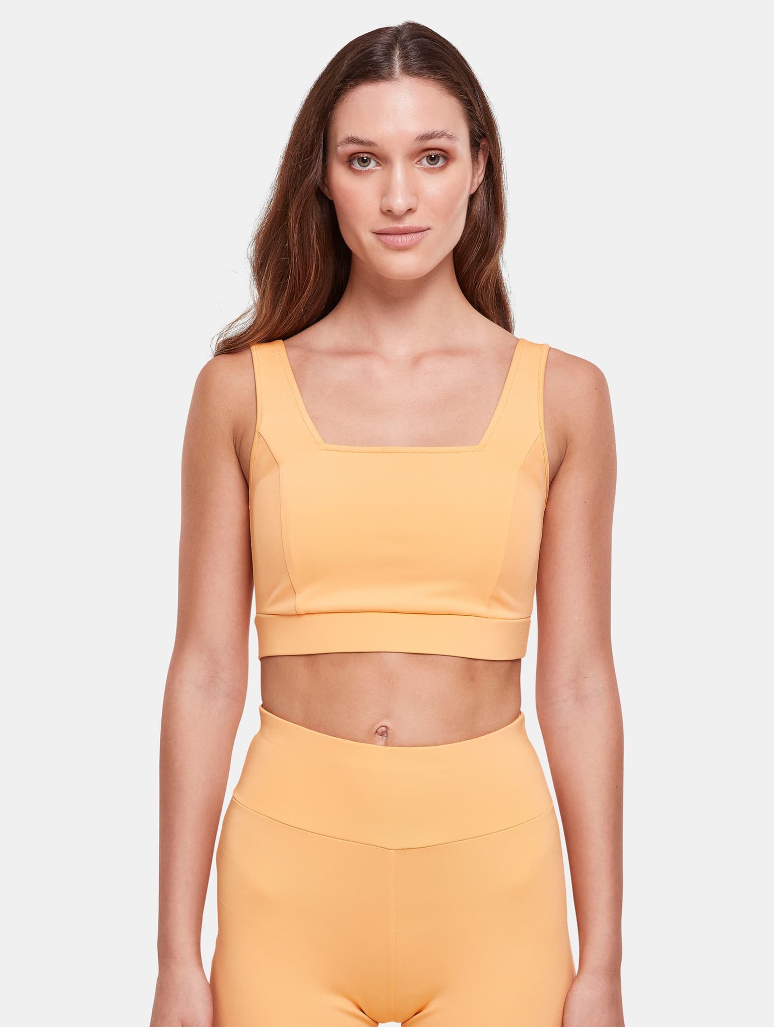 Urban Classics Ladies Essentials Squared Sports Bra – Bild 3
