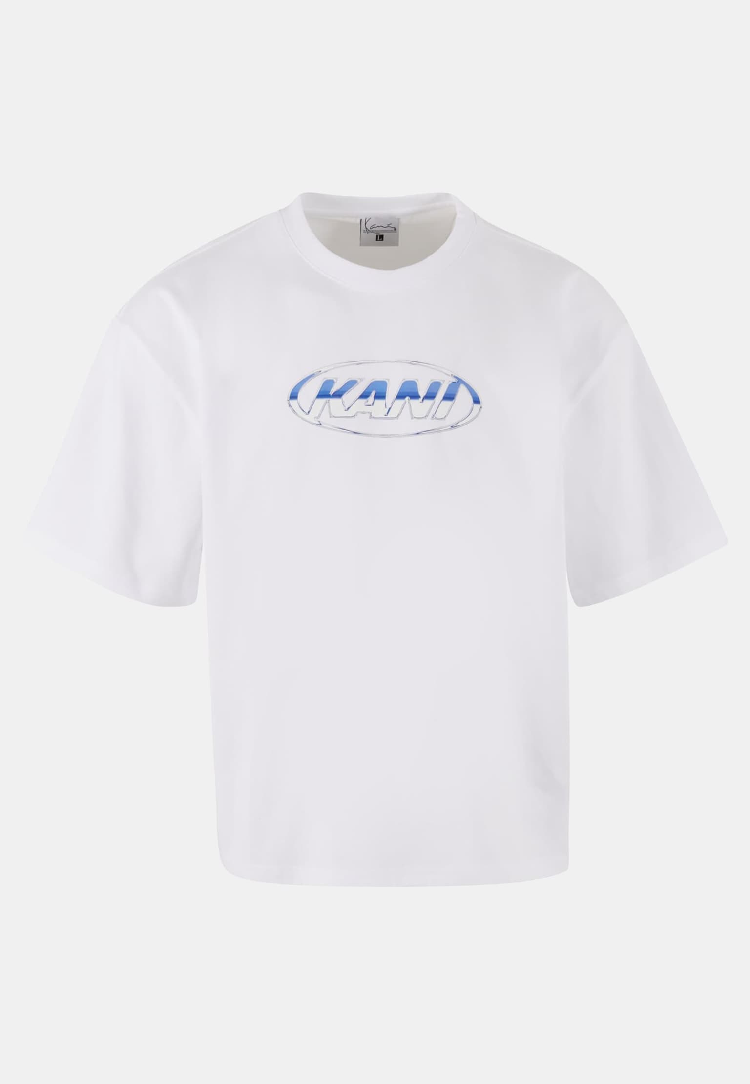 Karl Kani Woven Signature Chrome LOGo Crop Tee – Bild 3