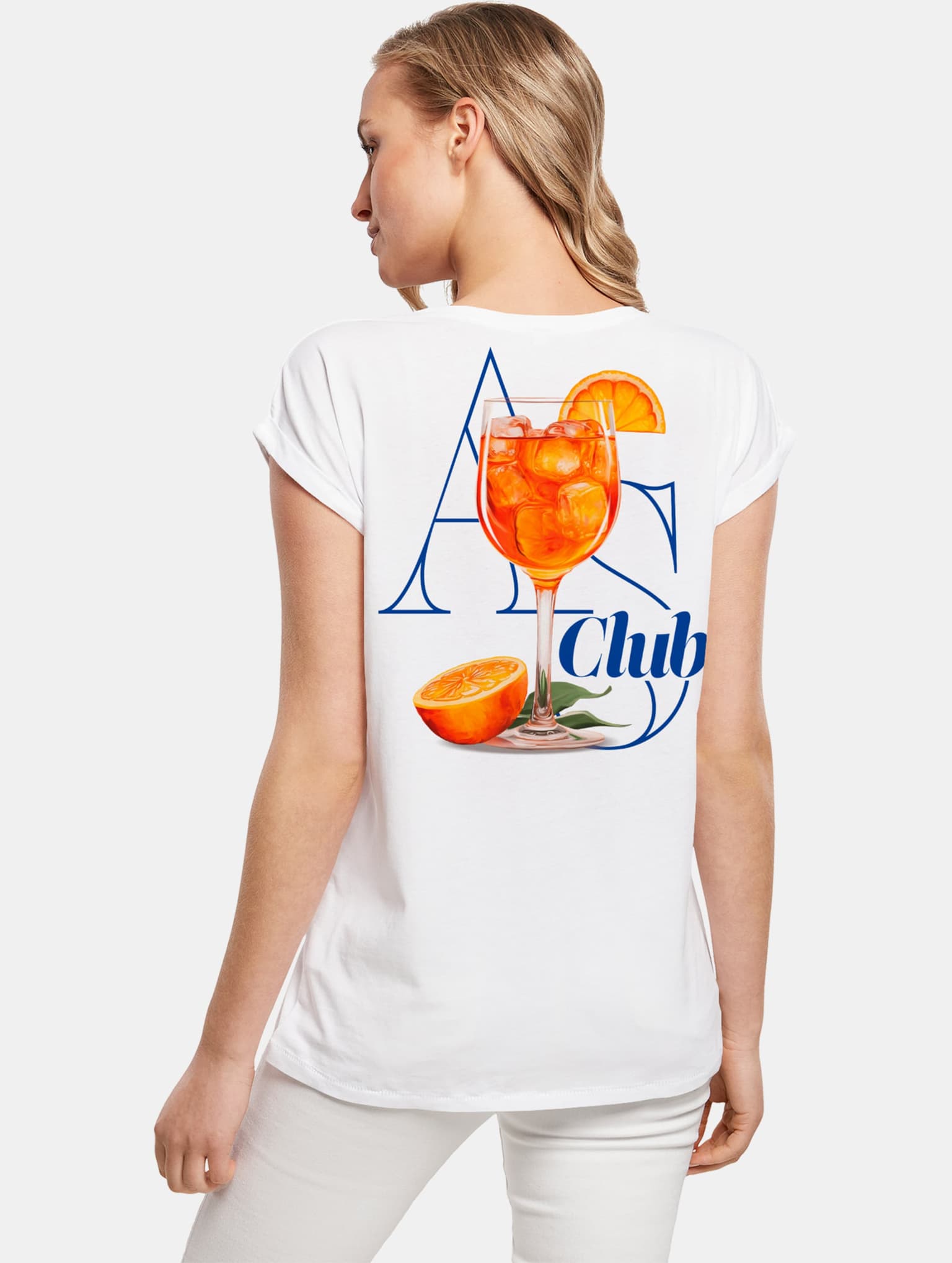 Miss Tee A S Club Ladies Extended Shoulder – Bild 2