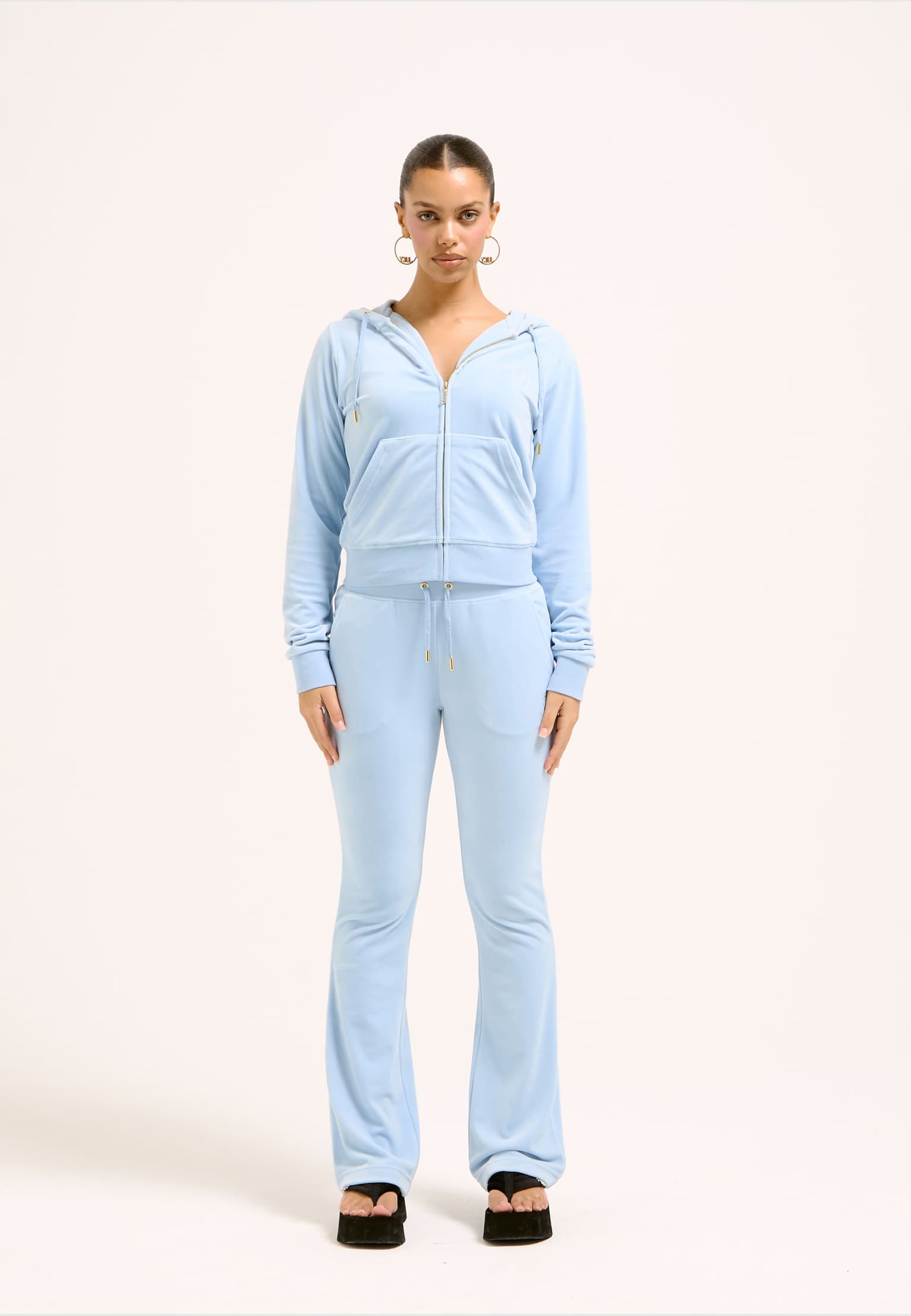 Juicy Couture DACH ADDISON VELOUR ZIP HOODIE – Bild 3