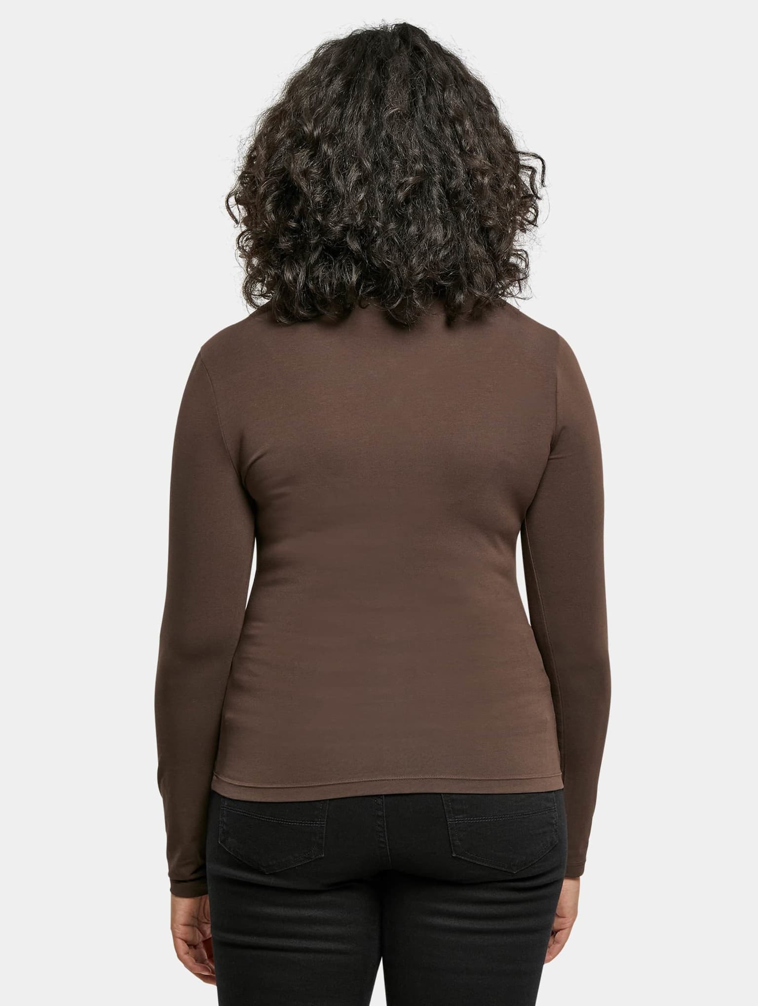 Urban Classics Ladies Crossed Cut Out Longsleeve – Bild 2