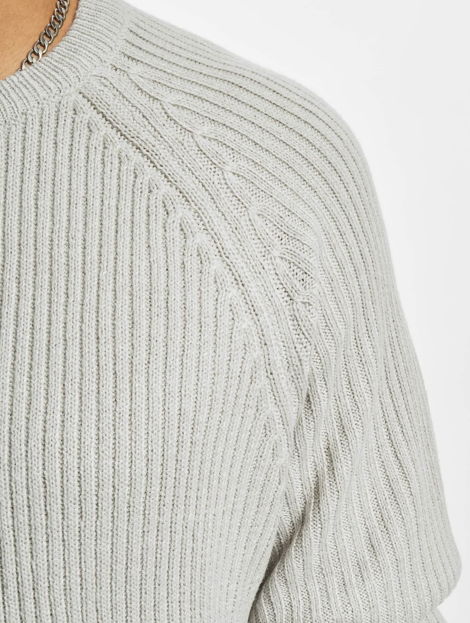 Urban Classics Ribbed Raglan Sweater – Bild 4
