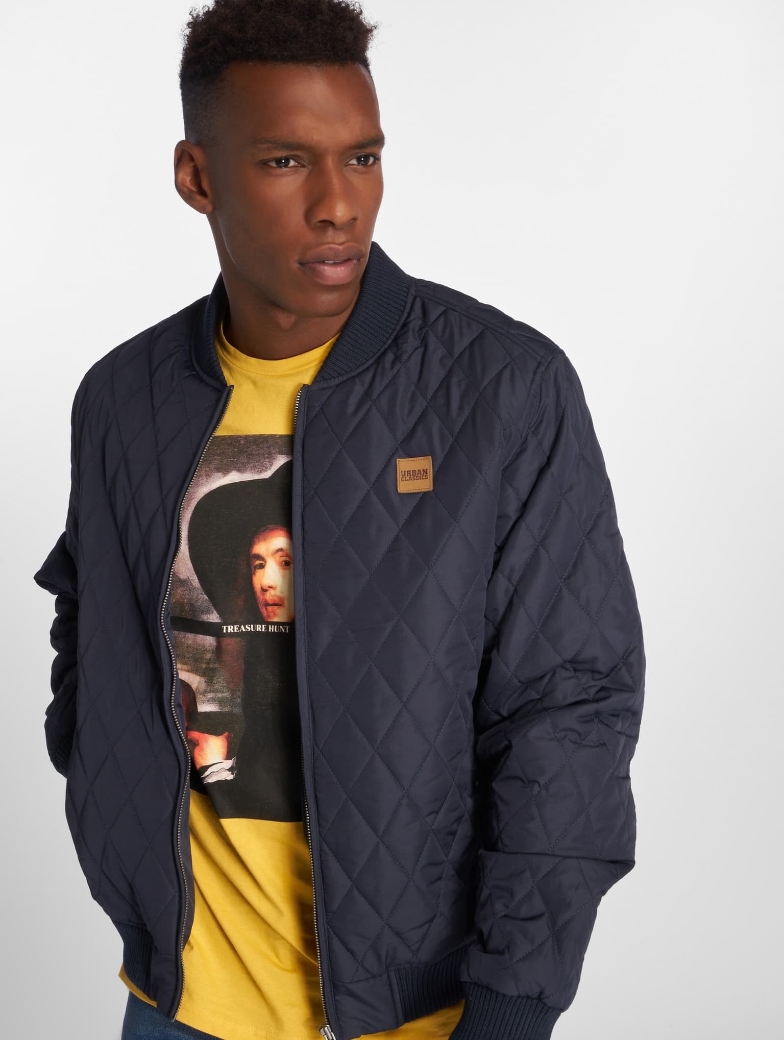 Urban Classics Diamond Quilt Nylon Jacket