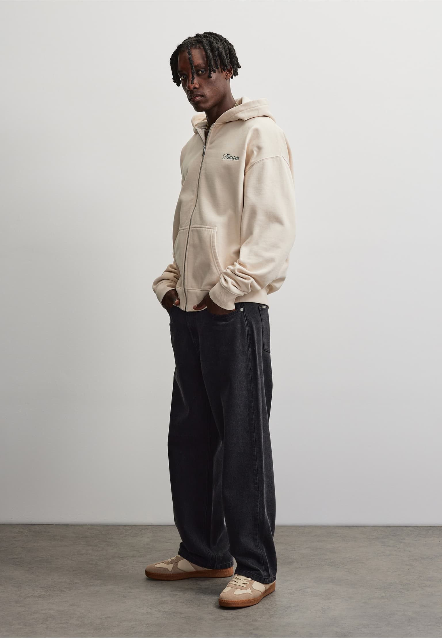 PEGADOR Carloforte Oversized Sweat Jacket – Bild 2