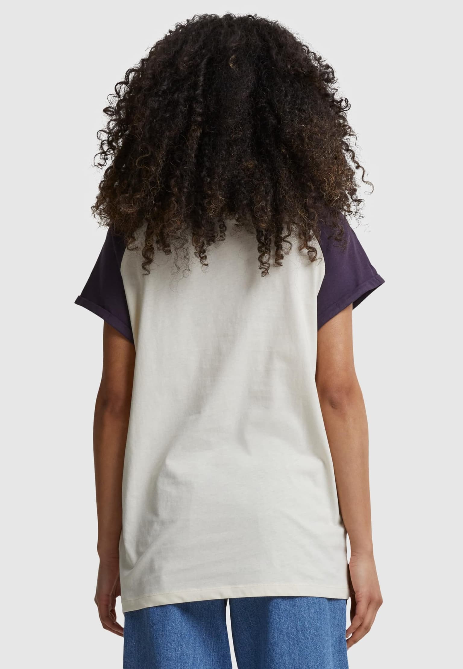 Urban Classics Ladies Contrast Raglan T-Shirt – Bild 2