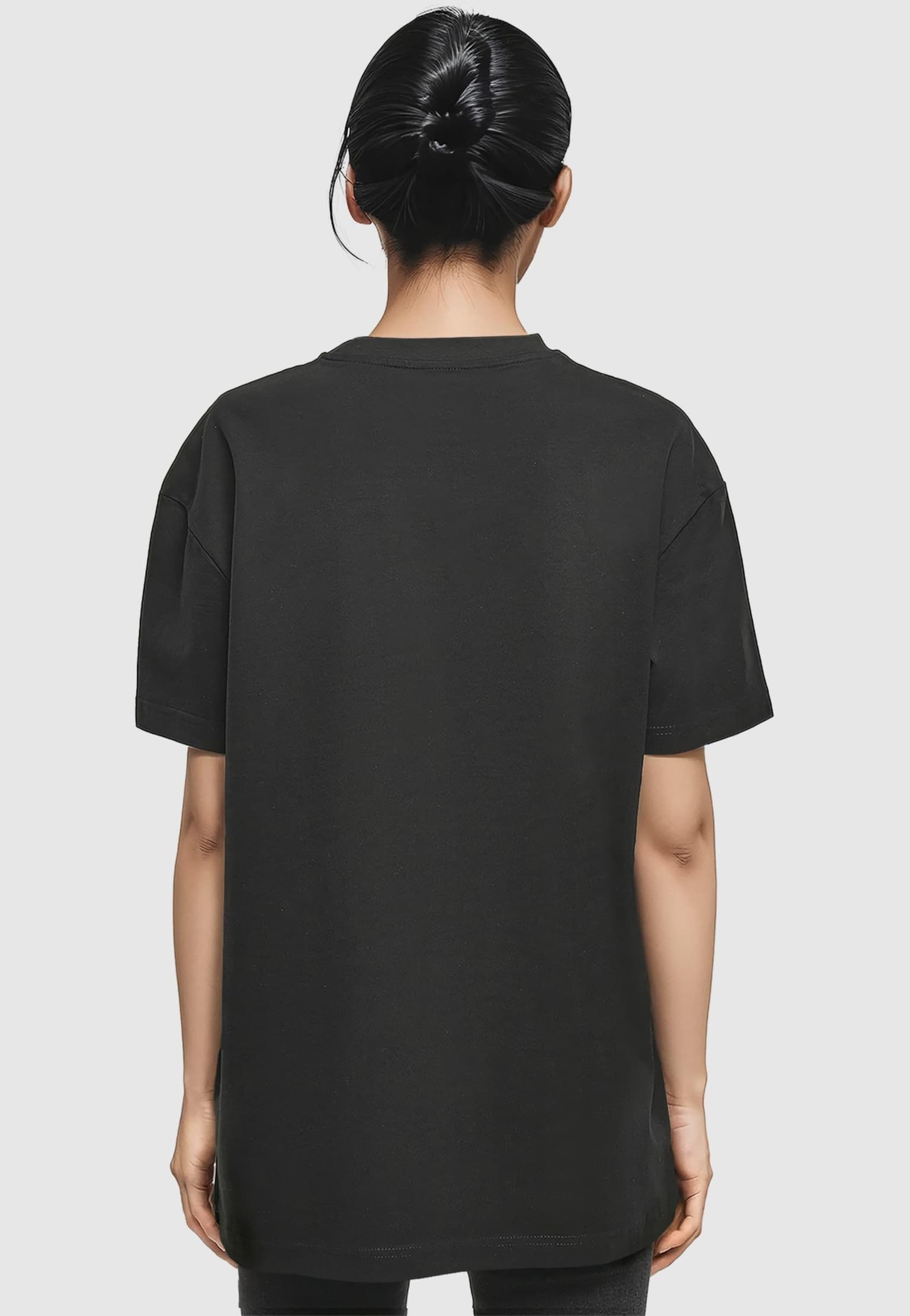 Merchcode Ladies Hugs & Love - Ballon Oversized Boyfriend Tee – Bild 2