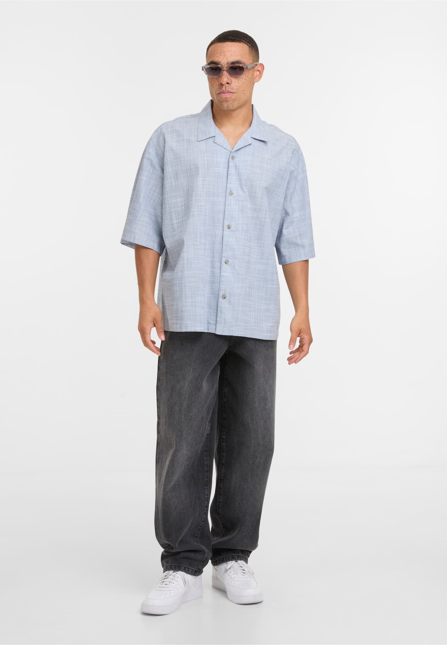 Urban Classics Boxy Structured Short Sleeves Shirt – Bild 3