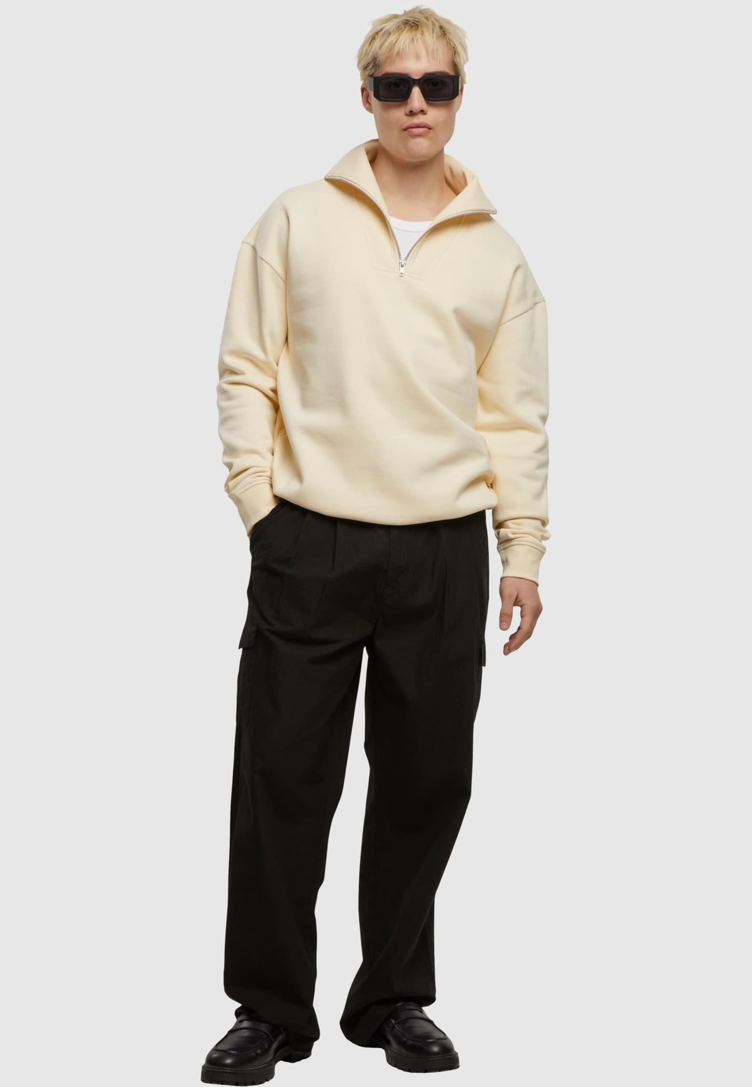Urban Classics Cut&Sew Troyer – Bild 4