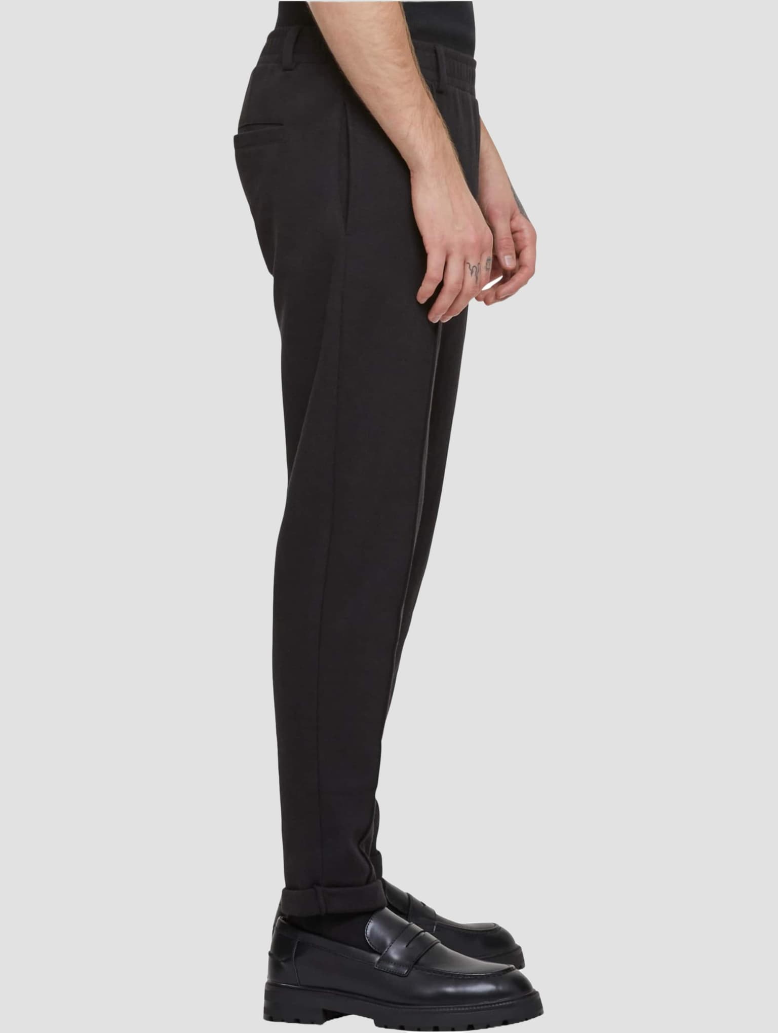 Urban Classics Cropped Interlock Jogg Chino – Bild 4