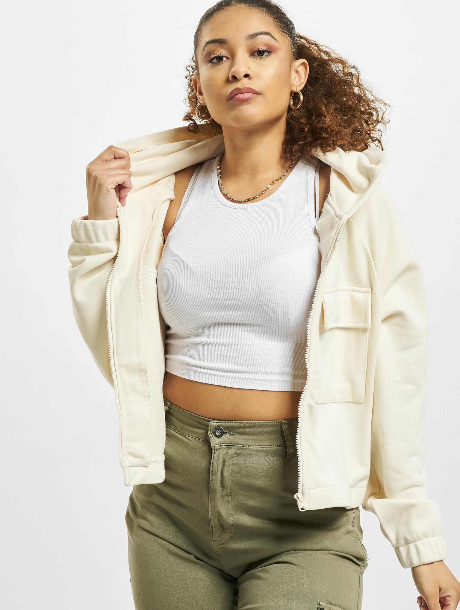 DEF Zip Hoddie Jean