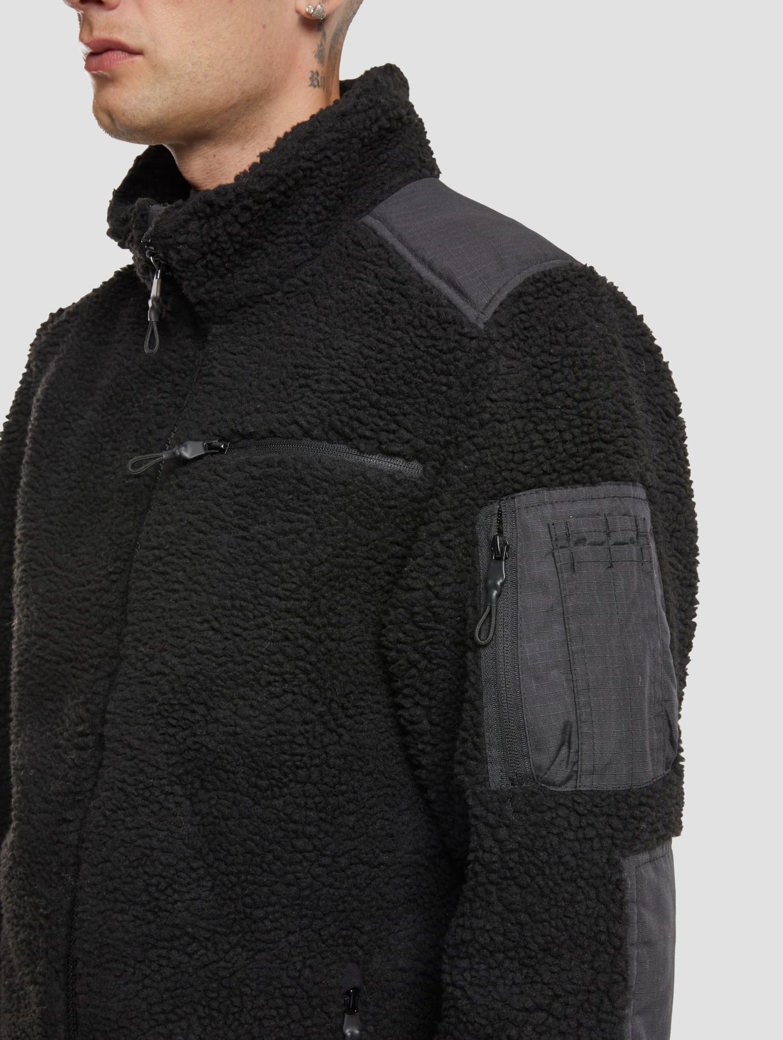 Brandit Ramble Teddyfleece Winterjacke – Bild 3