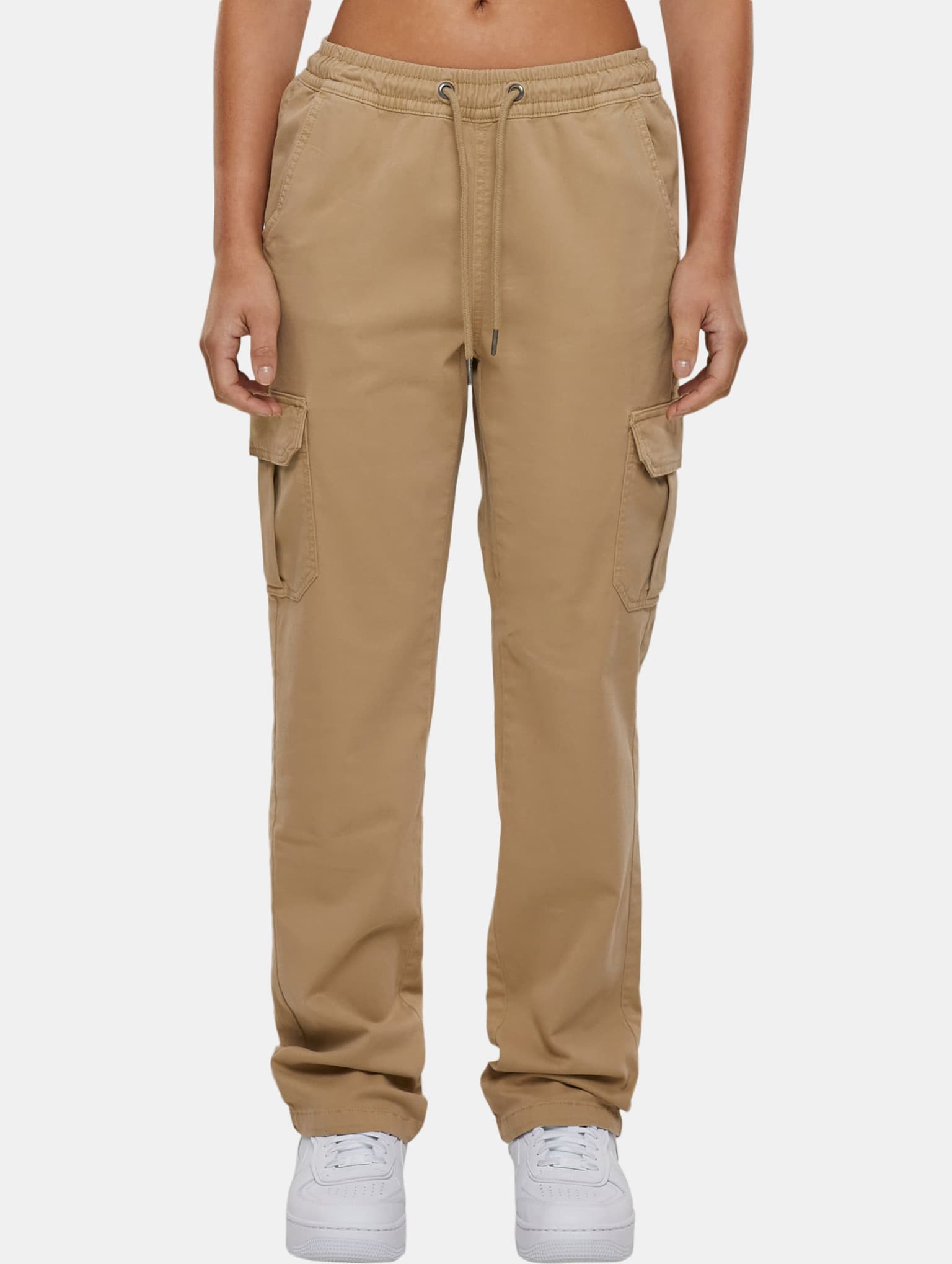 Urban Classics Ladies High Waist Twill Cargo Pants – Bild 4