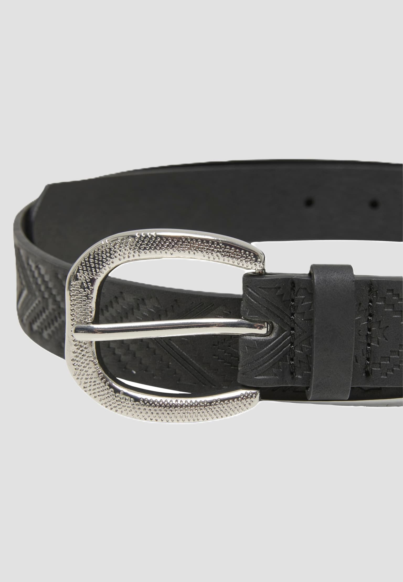 Urban Classics Leather Imitation Punched Pattern Belt – Bild 4