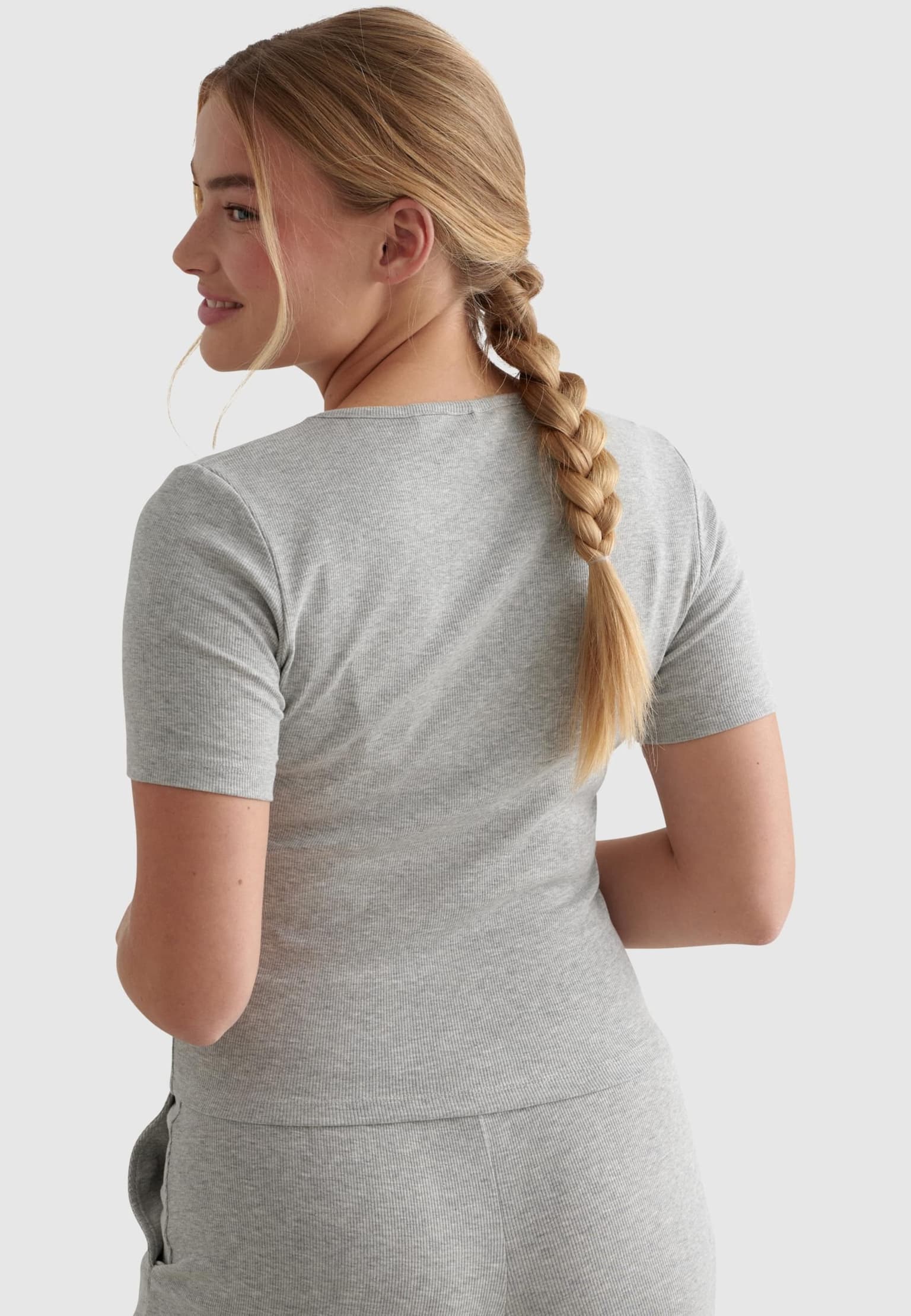 AIMN Ease Ribbed Short Sleeve – Bild 2