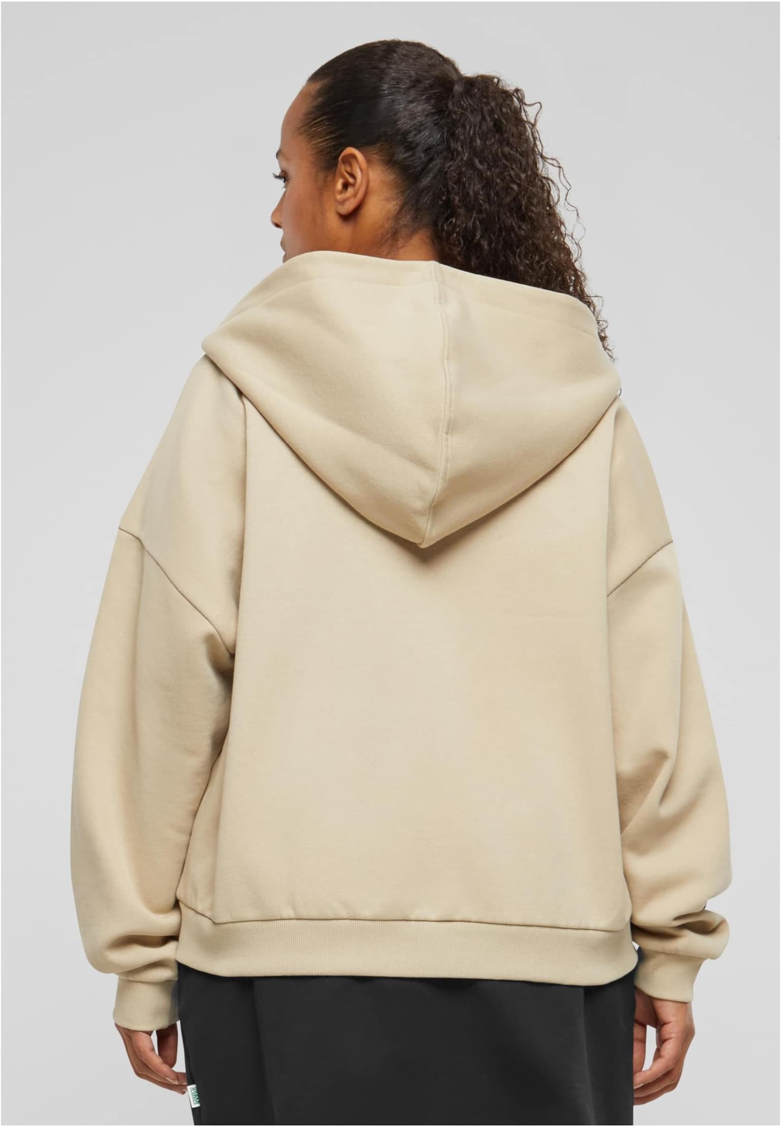 Urban Classics Ladies Boxy Zip Hoody – Bild 2