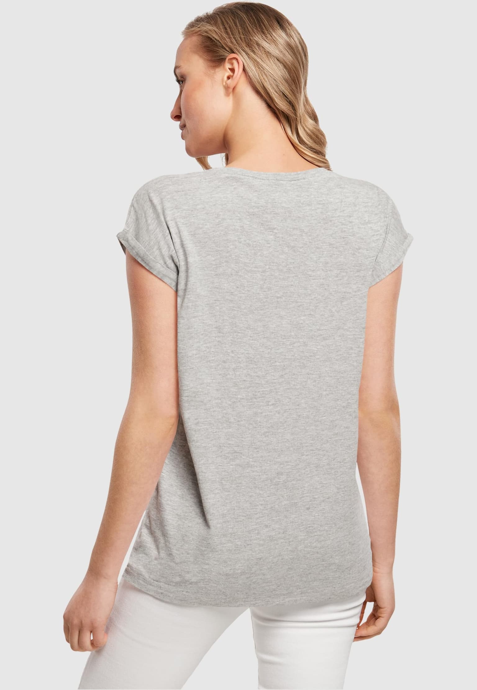 Merchcode POD Ladies Merry Christmas And Happy Always Extended Shoulder Tee – Bild 2