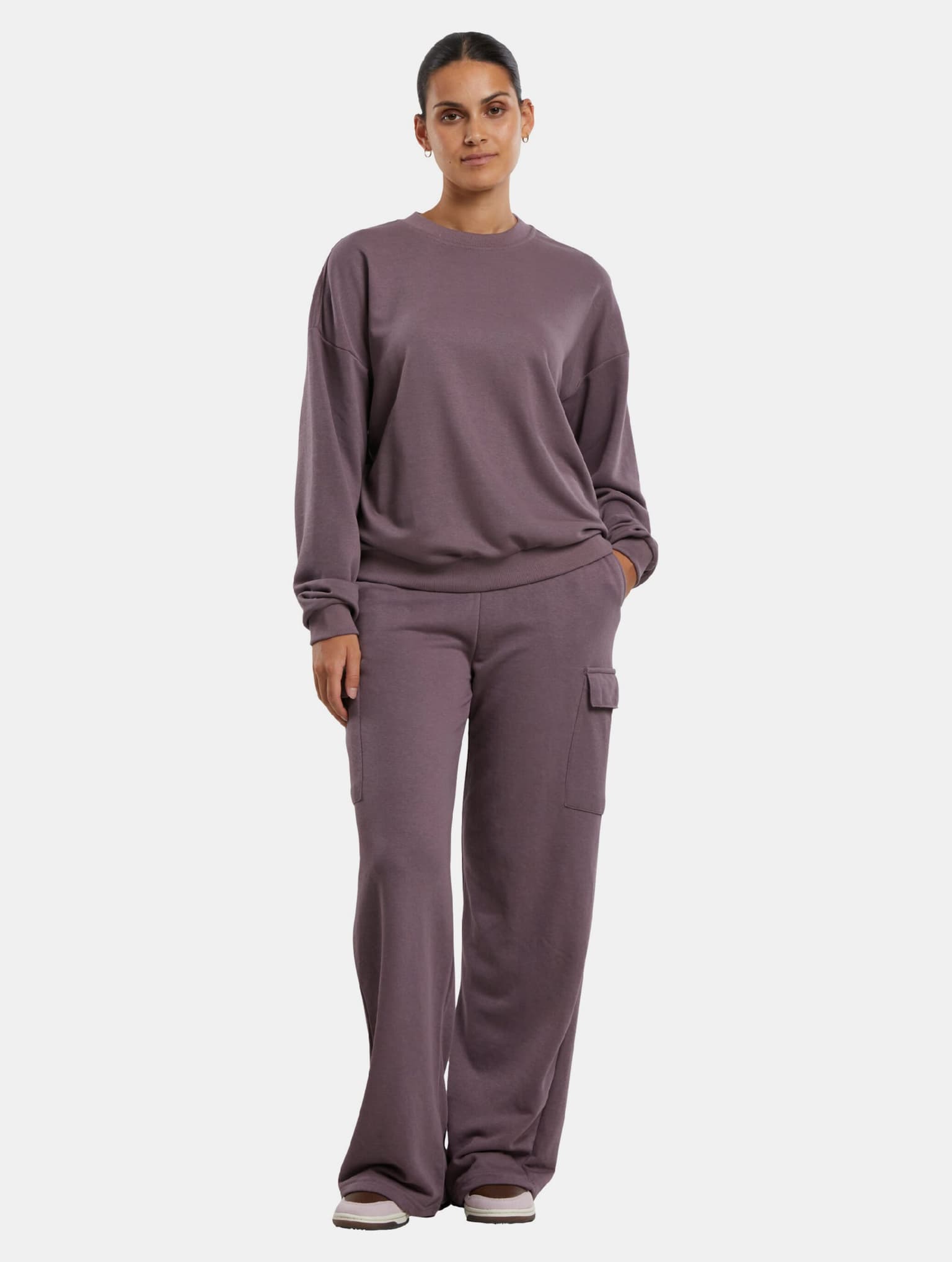 Urban Classics Ladies Oversized Light Terry Crewneck – Bild 4