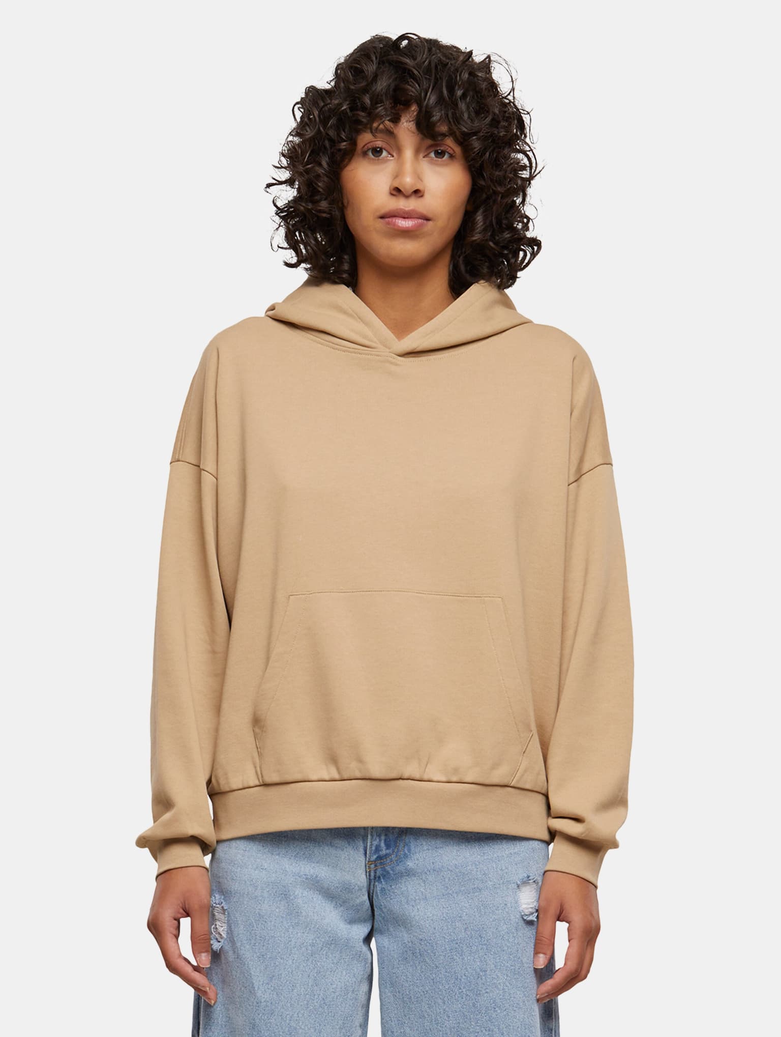 Urban Classics Ladies Light Terry Oversized Hoodie – Bild 3