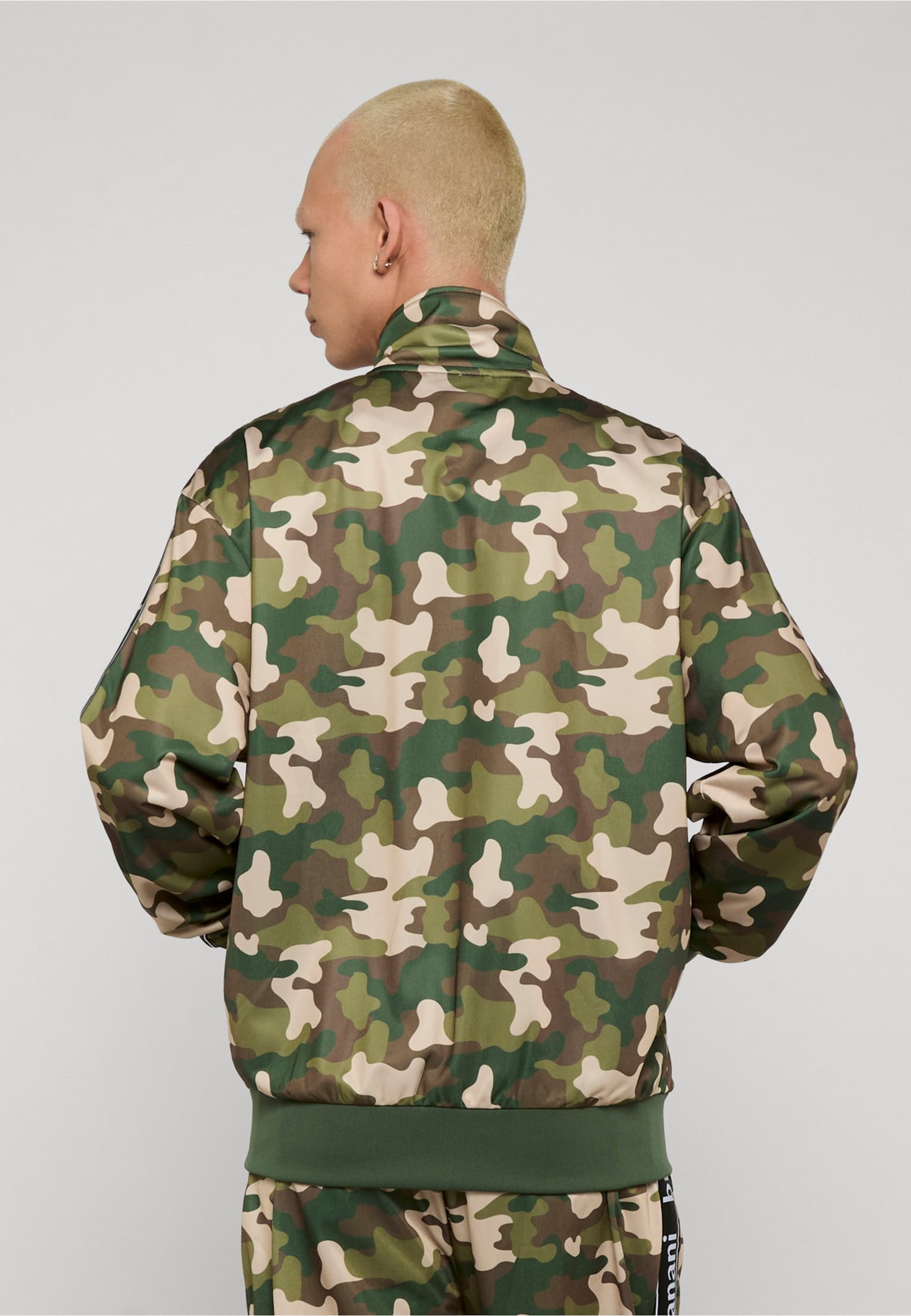 Bruno Banani Tape Logo Print Trackjacket – Bild 2