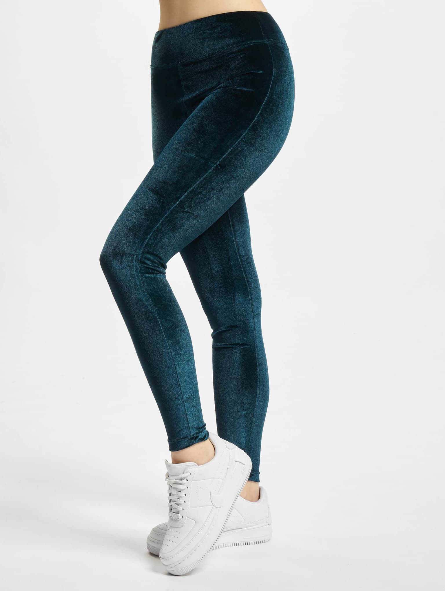 Urban Classics Ladies High Waist Velvet Leggings