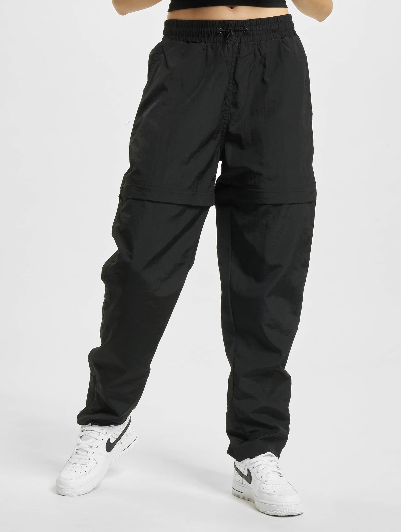 Urban Classics Ladies Shiny Crinkle Nylon Zip Pants – Bild 3