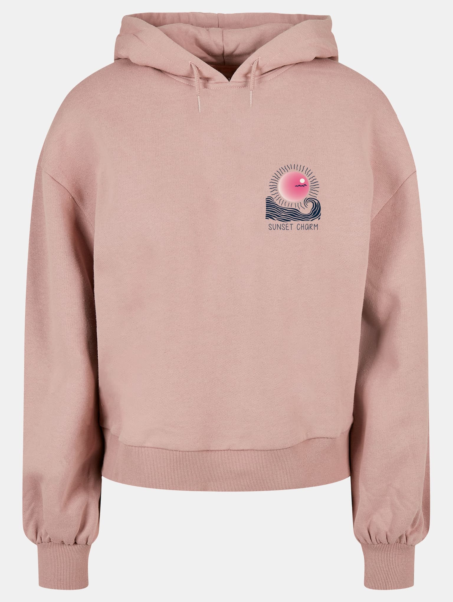 Merchcode Ladies Sunset Charm Oversized Hoody – Bild 3