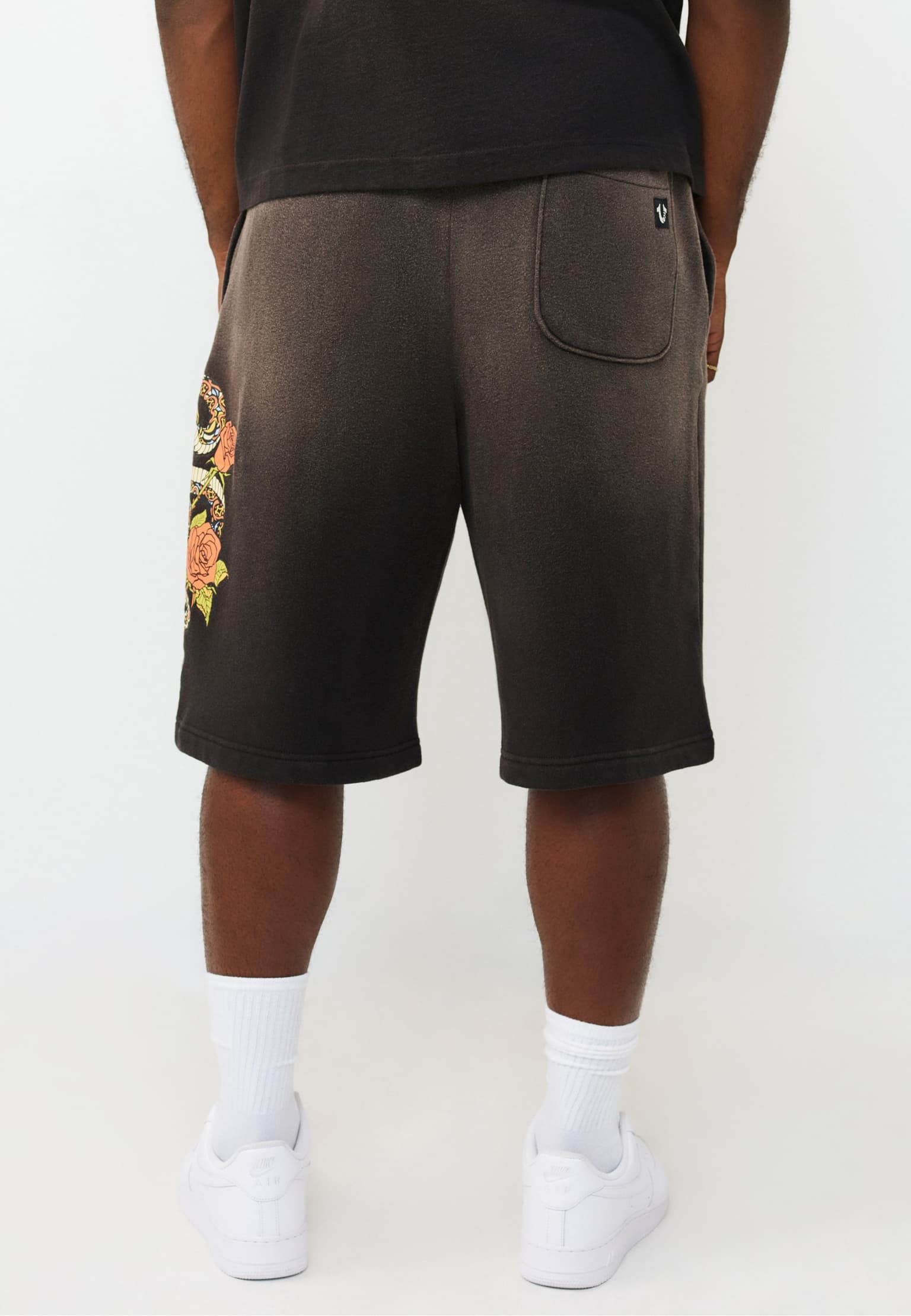 True Religion FLORAL SNAKE MIKEY SWEATSHORTS – Bild 2