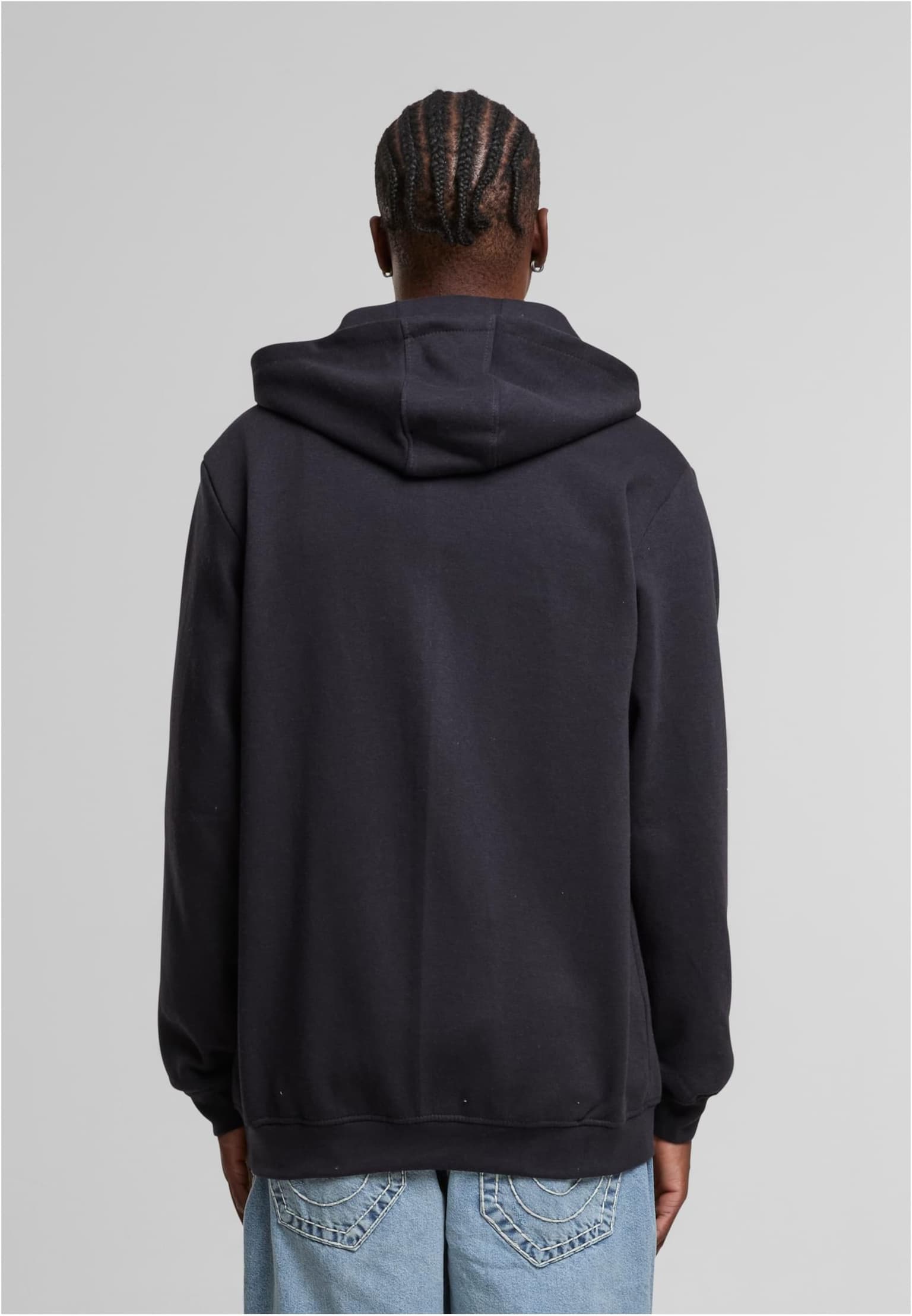 Urban Classics Basic Essential Zip Hoody – Bild 2