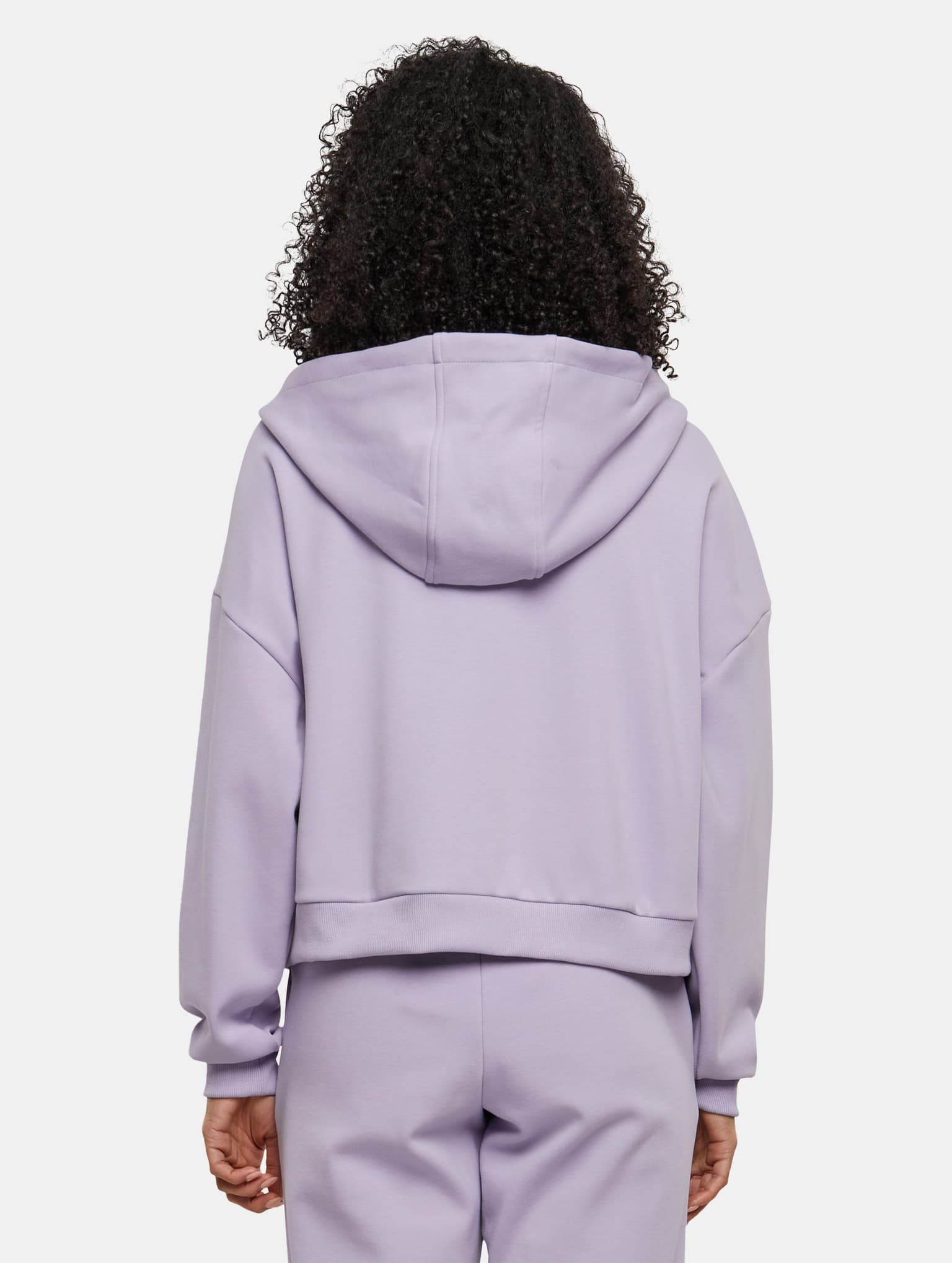 Urban Classics Ladies Cozy Short Zip Hoody – Bild 2