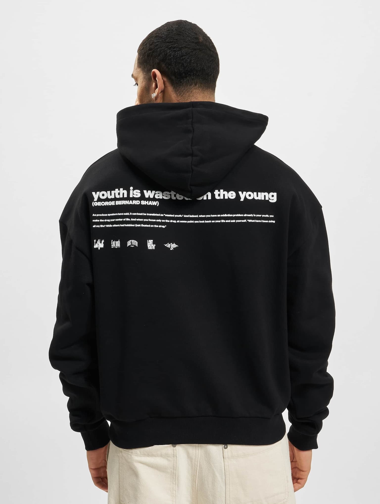 Lost Youth LY HOODIE DOVE – Bild 2