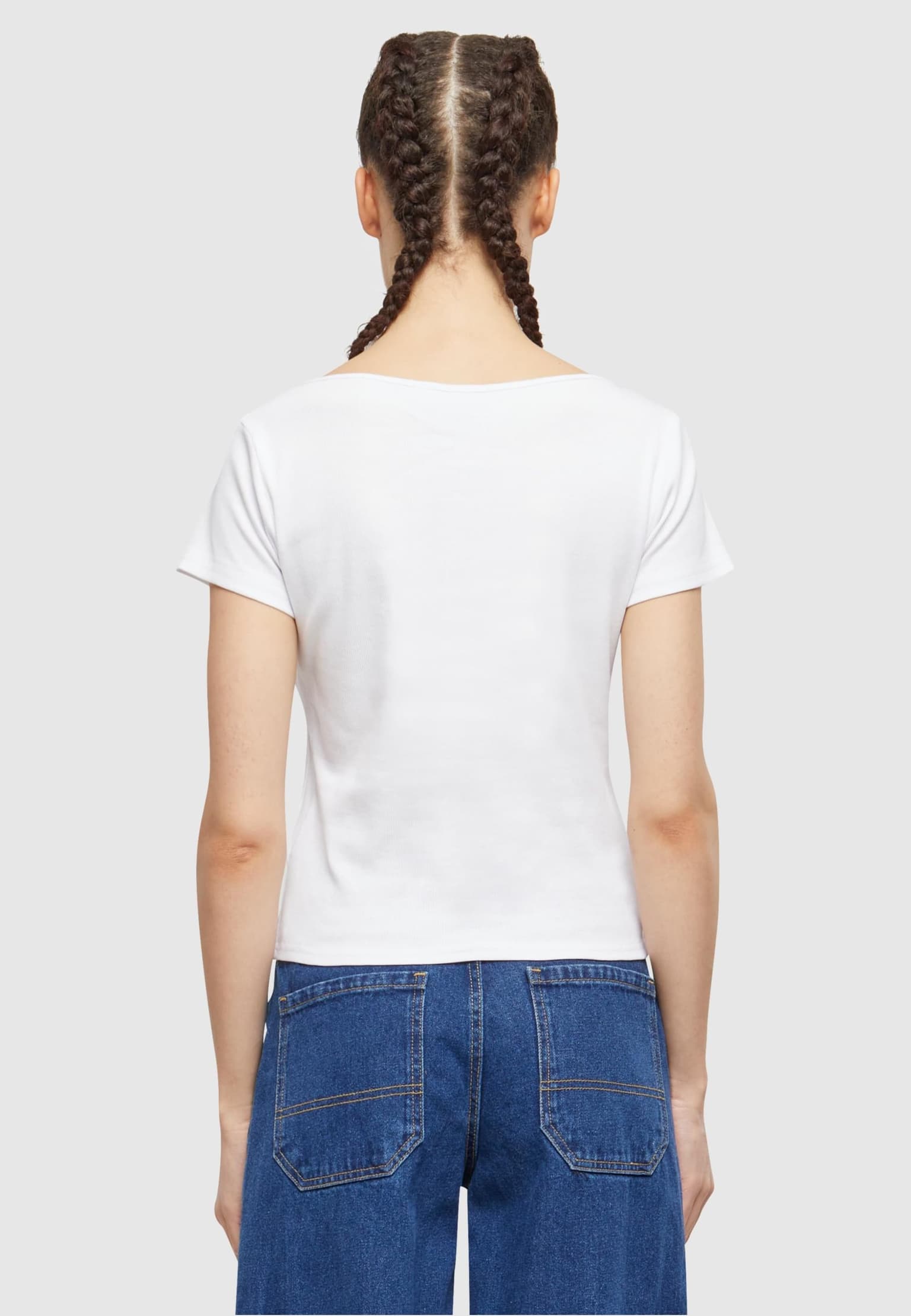 KW241-026-1 Karl Kani Og Corset Rib Tee – Bild 2