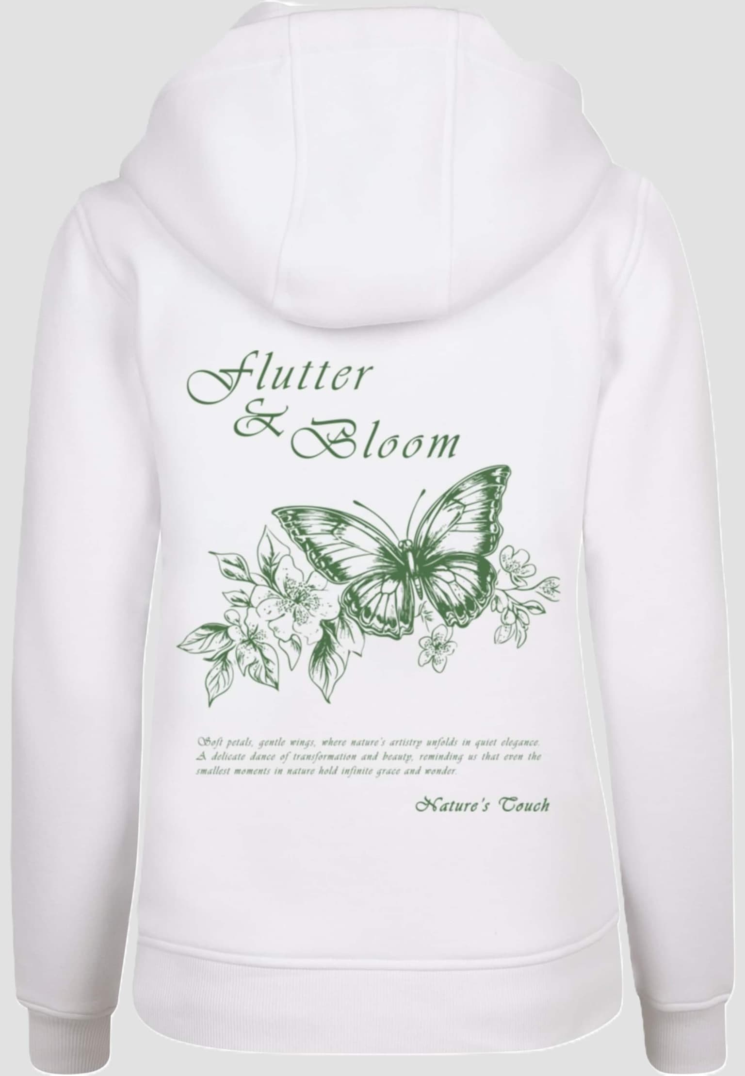 Merchcode Ladies Flutter And Bloom Hoody – Bild 4