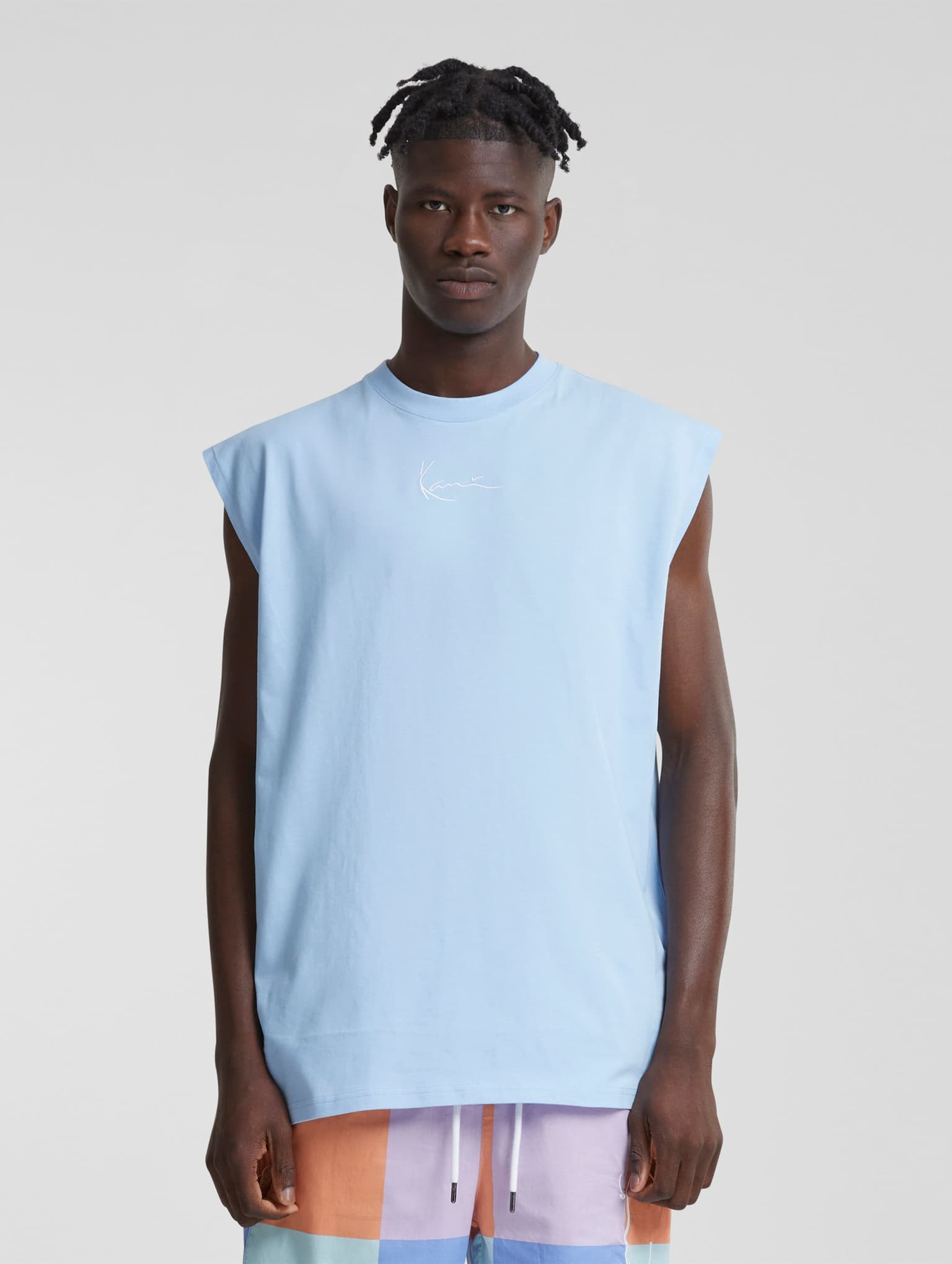 KM-ST011-090-26 Karl Kani Small Signature Essential Sleeveless Tee – Bild 4
