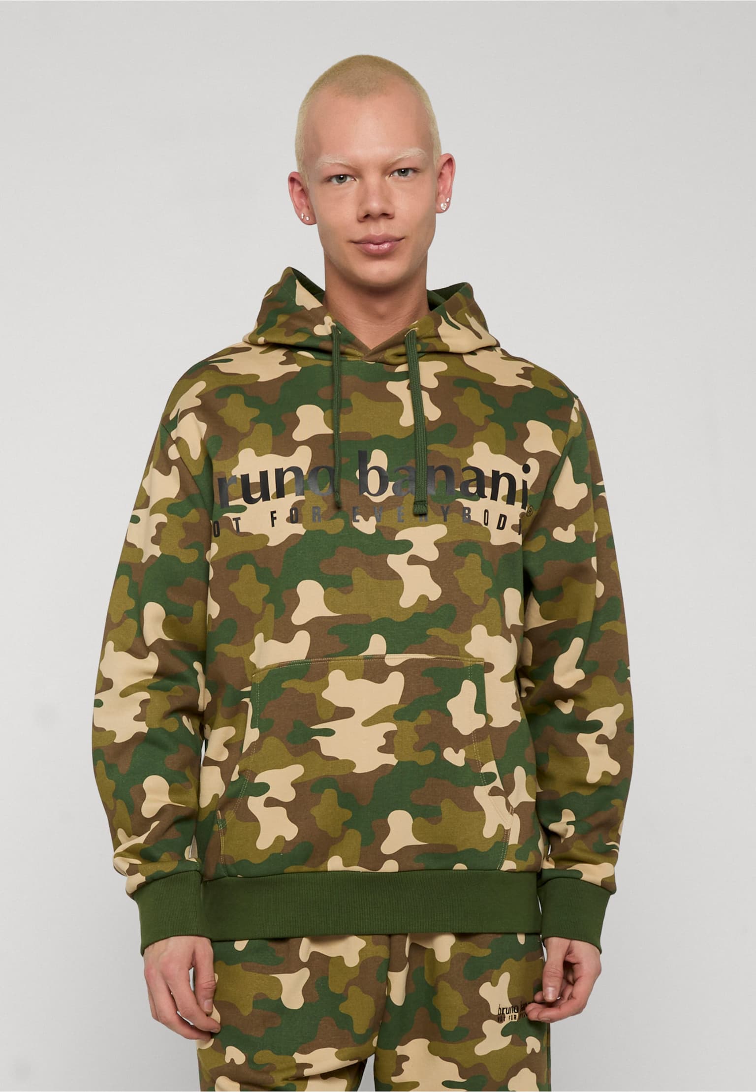 Bruno Banani Basic Logo Print Hoodie