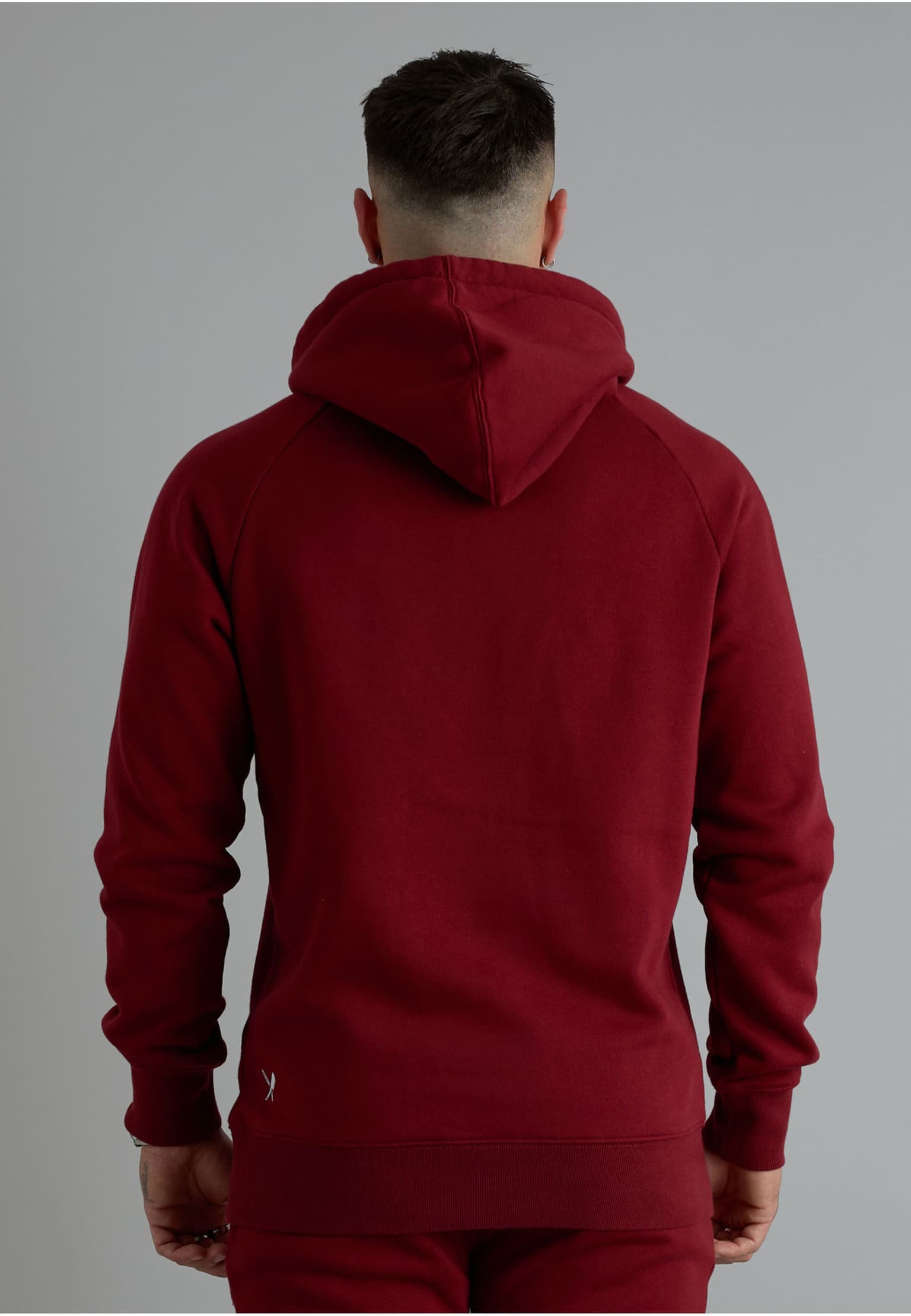 Distorted People Classic Raglan Hoodie – Bild 2