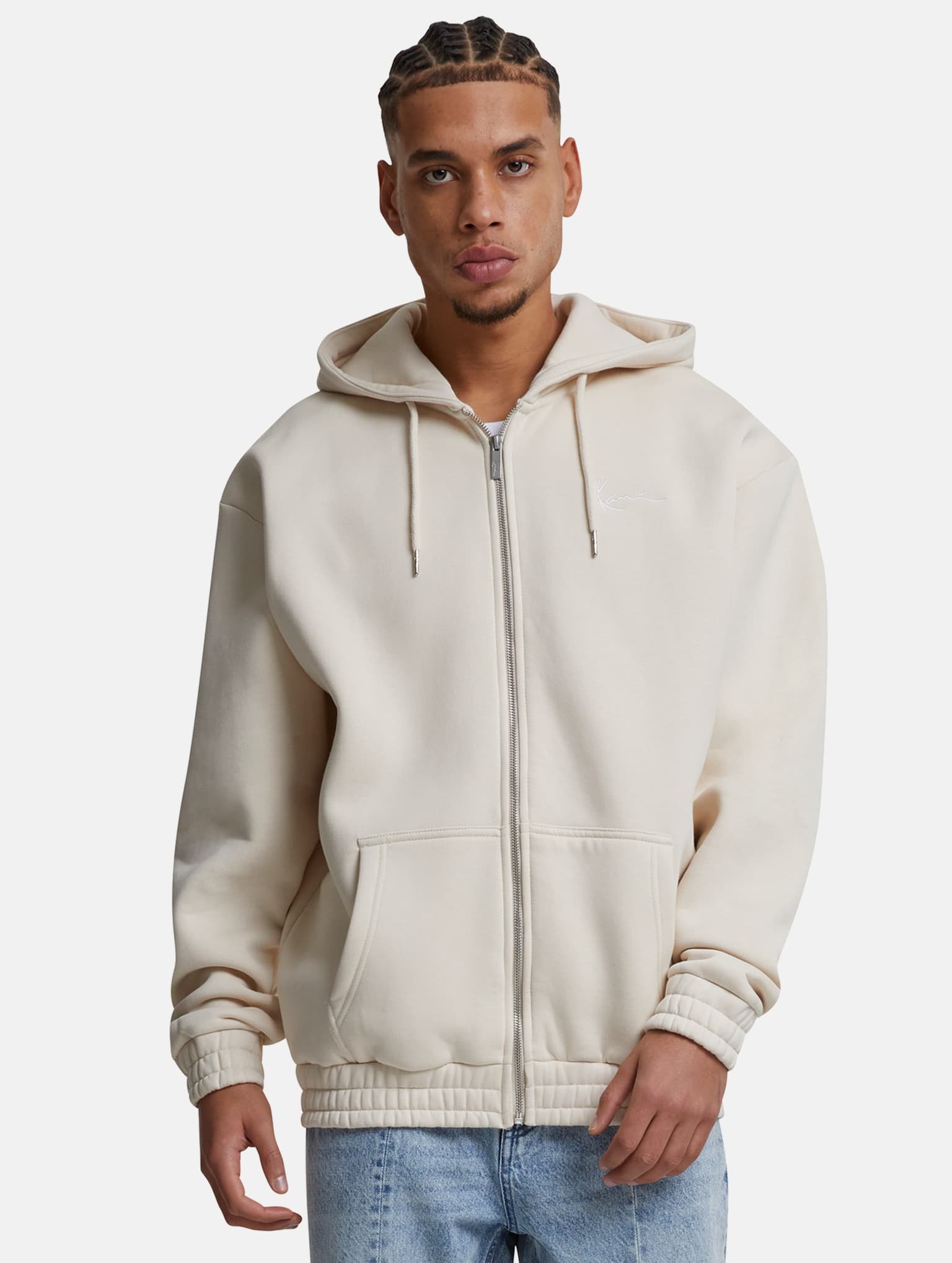 Karl Kani Authentic Star Logo OS Full Zip Hoodie
