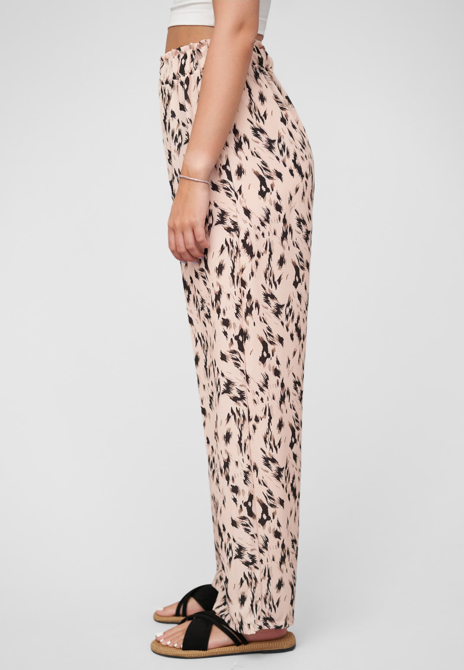 Cloud5ive Summer Crepe-Pants with animal print – Bild 3