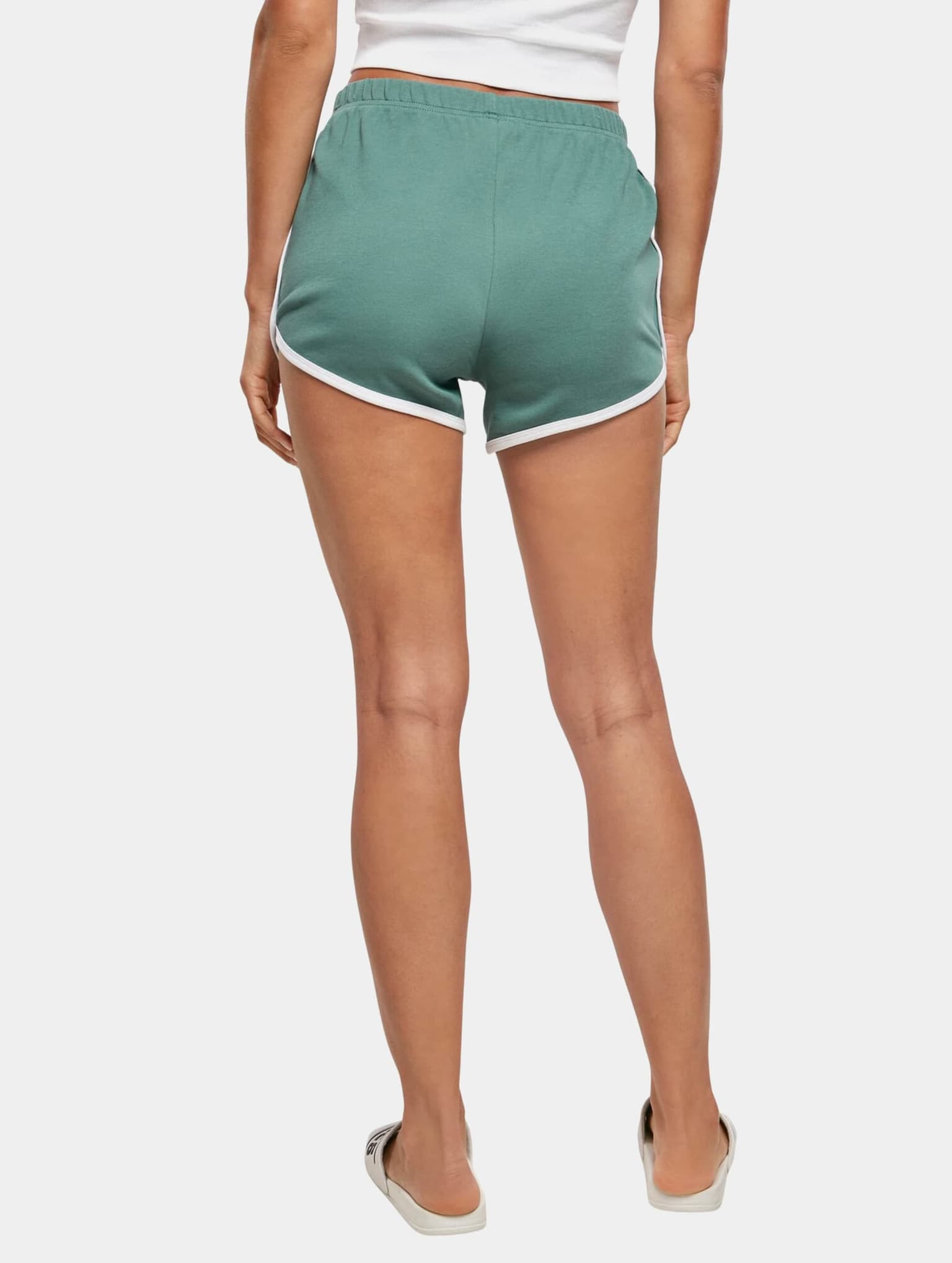 Urban Classics Ladies Essentials Interlock Retro Hotpants – Bild 2