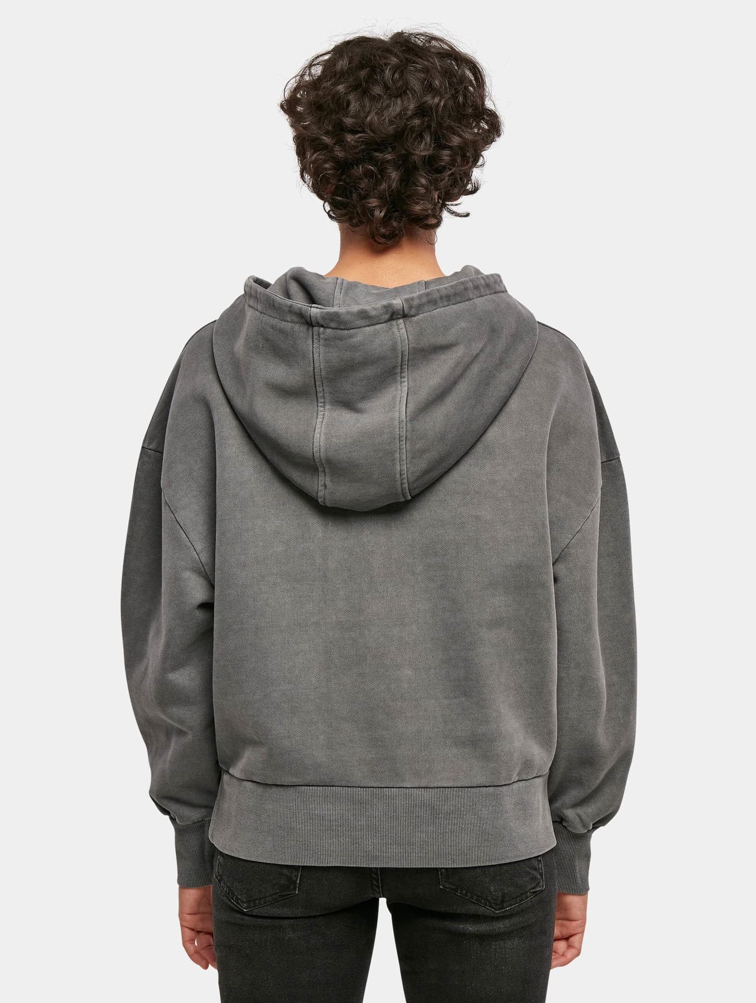Urban Classics Ladies Heavy Terry Garment Dye Hoody – Bild 2