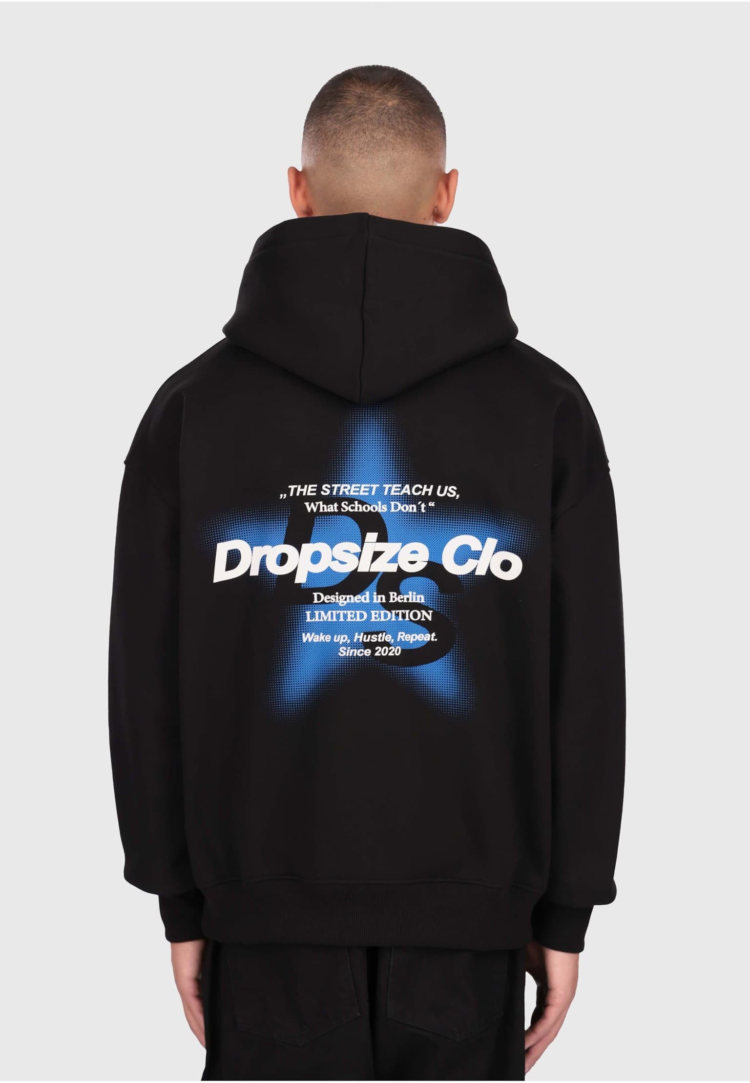 Dropsize HEAVY OVERSIZE HALFTONE STAR HOODIE – Bild 2