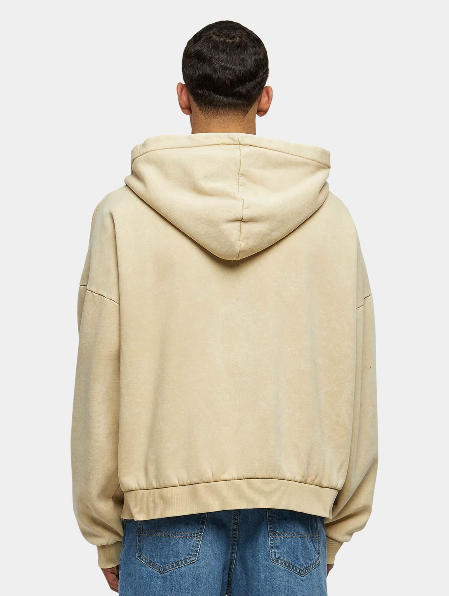 Urban Classics Heavy Sand Washed 90's Zip Hoody – Bild 2