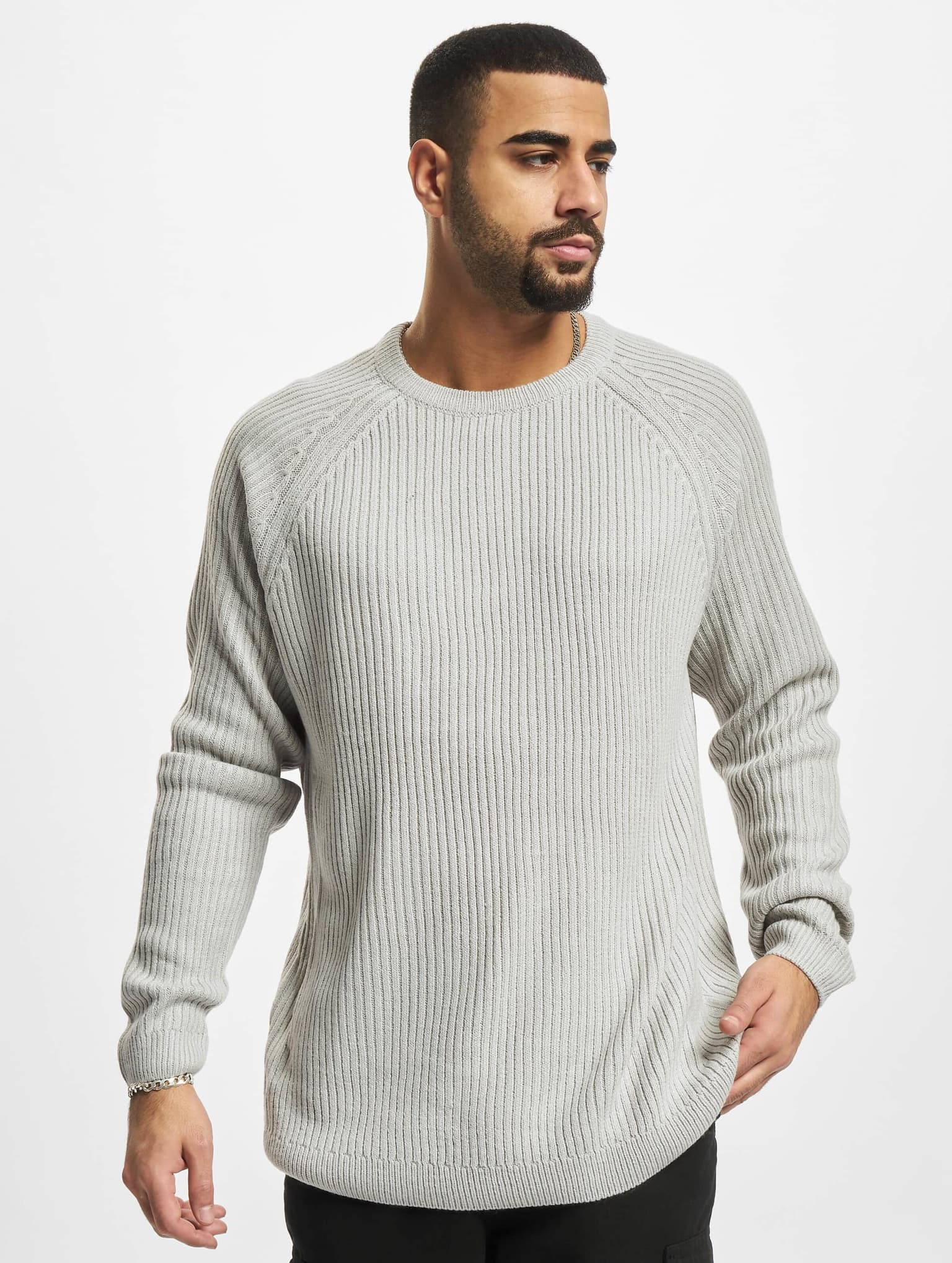 Urban Classics Ribbed Raglan Sweater – Bild 3