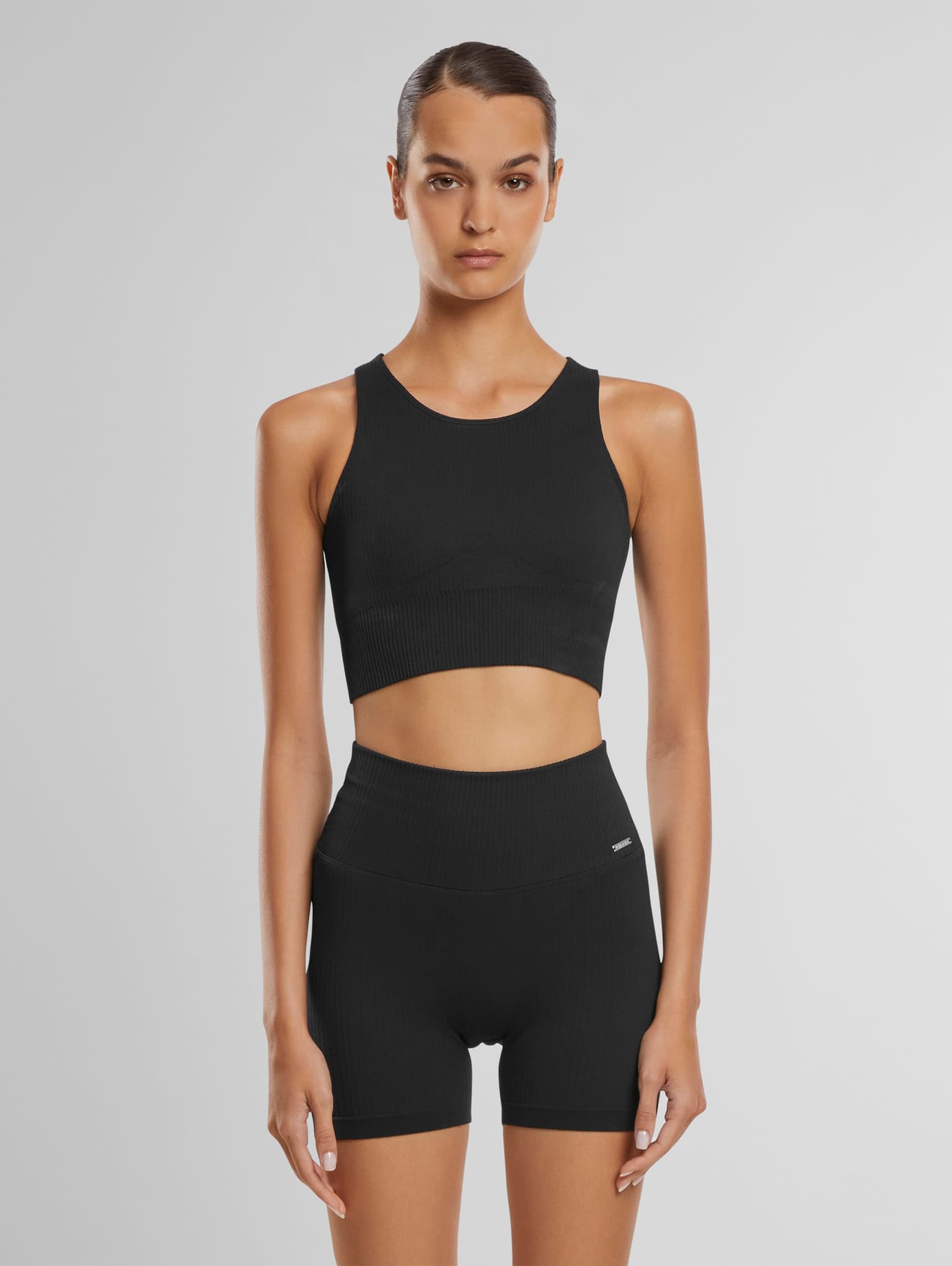 aimn aim'n Ribbed Seamless Crop Top – Bild 3