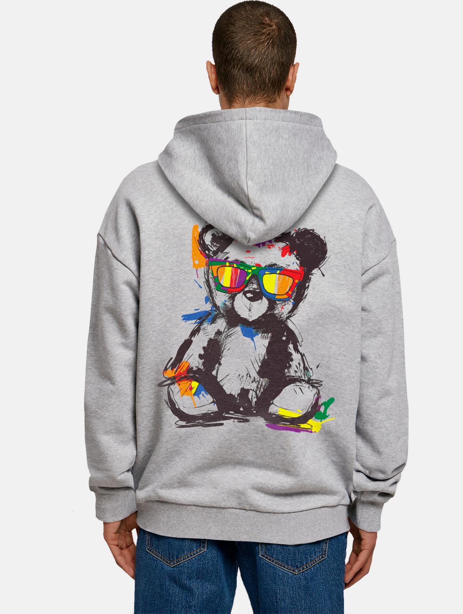 Merchcode Love Teddy Oversized Hoody – Bild 2