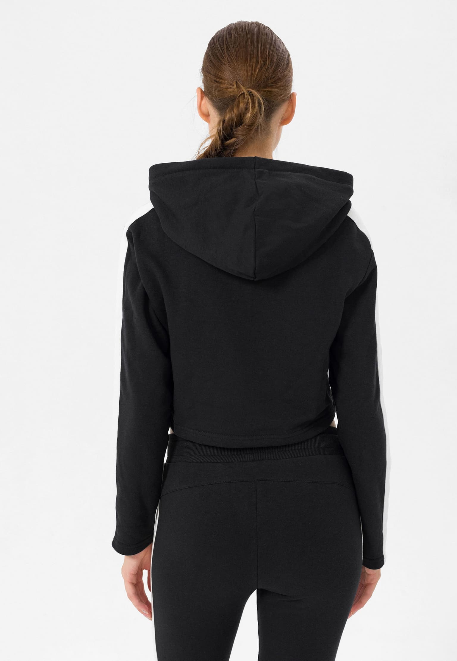 Morotai Casual Cropped Hoodie – Bild 2
