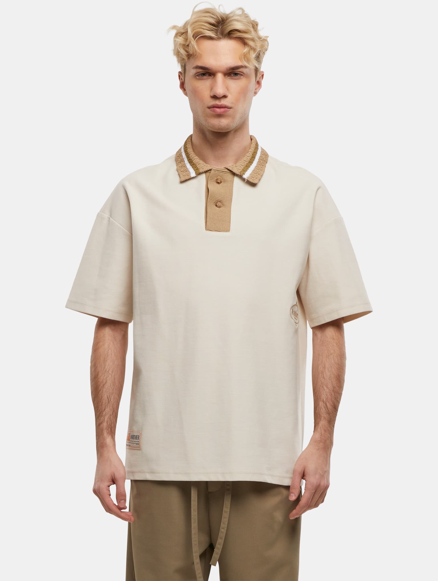 Another Cotton Lab ACL Knit Collar Oversized Polo – Bild 3
