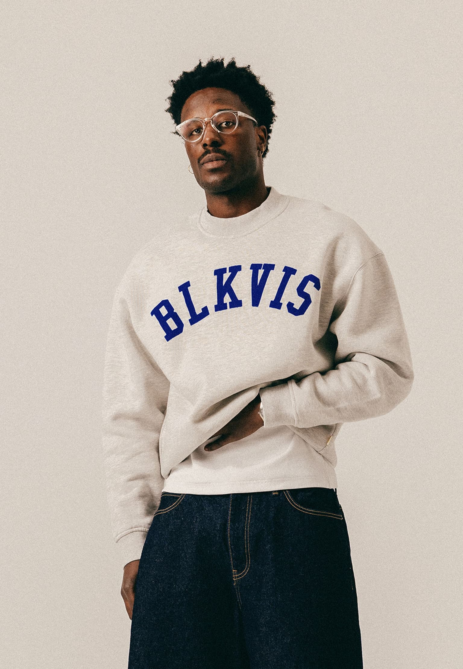 BLKVIS Logo Crewneck