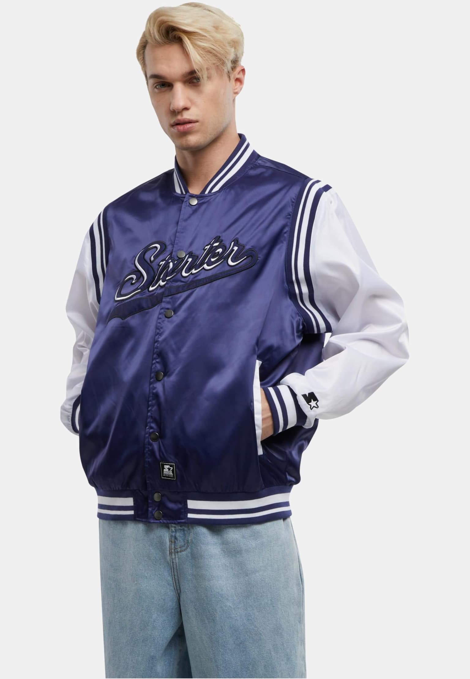 Starter Black Label Satin College Jacket