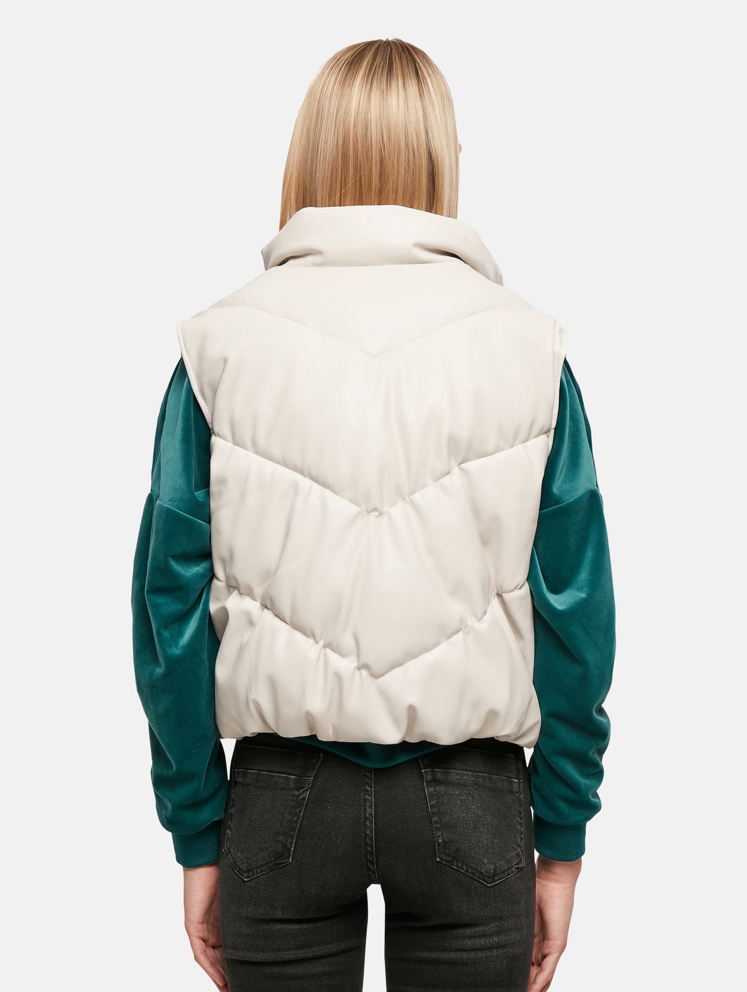 Karl Kani OG Cropped Puffer Vest – Bild 2