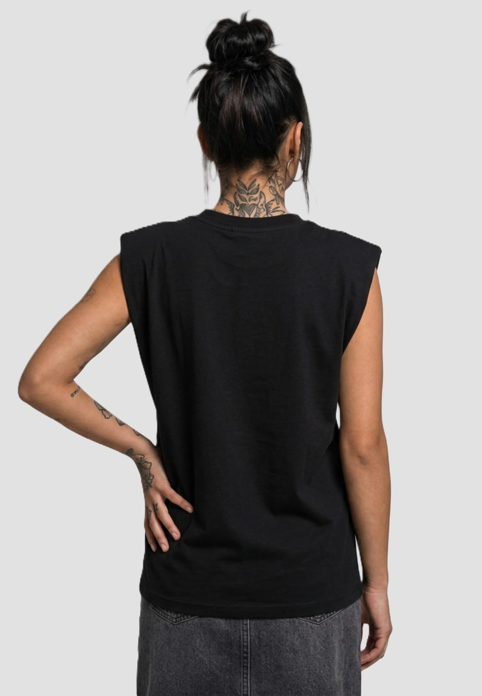 Urban Classics Ladies Essentials Heavy Pleated Shoulder Top – Bild 2